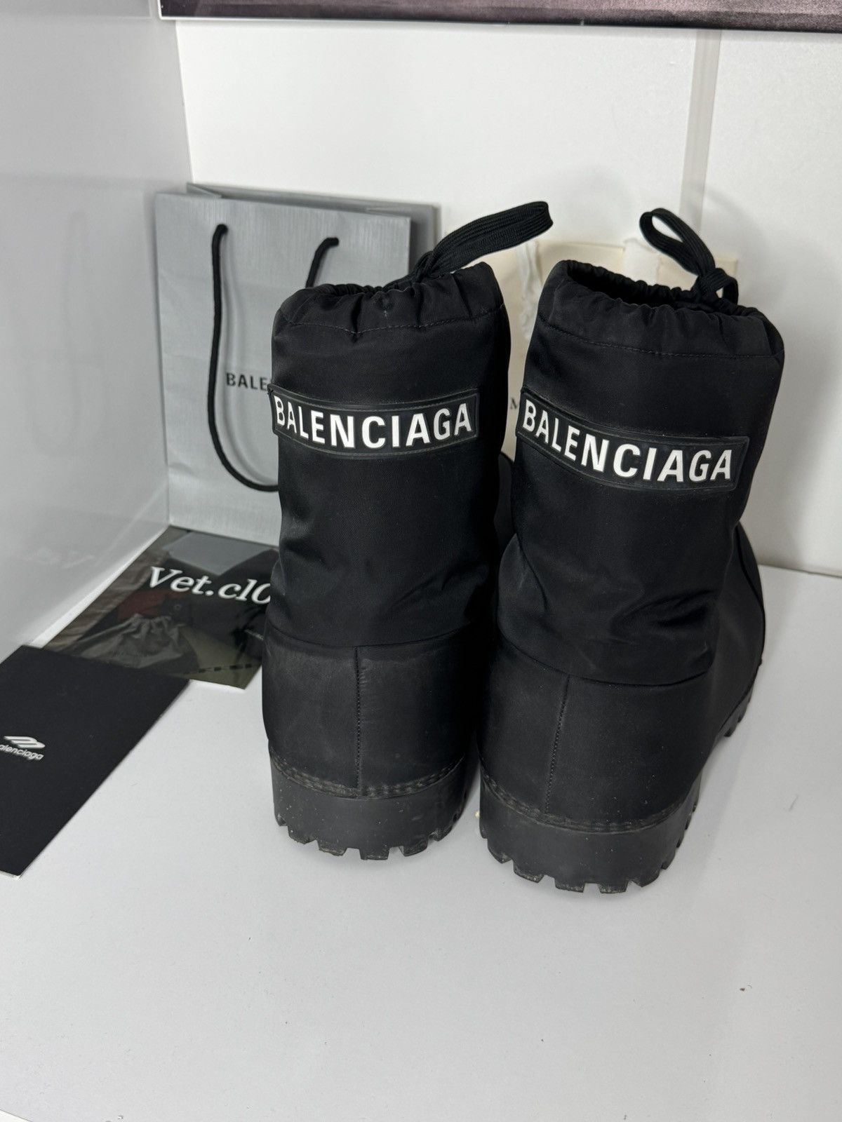 Balenciaga ✅Balenciaga Alaska black nylon boots 39-40 Size US 7.5 / EU 40-41 - 3 Thumbnail