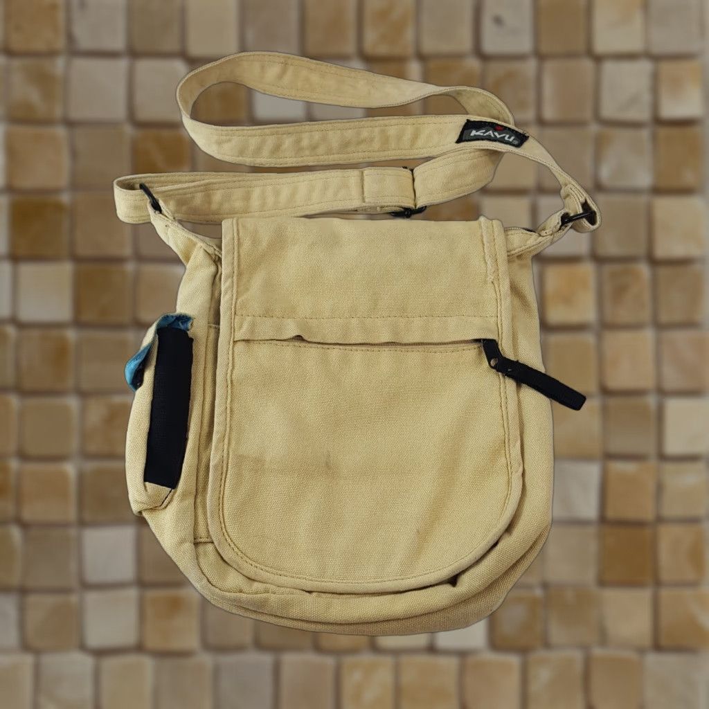 KAVU VINTAGE KAVU Canvas Crossbody Bag Women Small Outdoor Khaki Hiking Shoulder Tote Size ONE SIZE - 1 Thumbnail