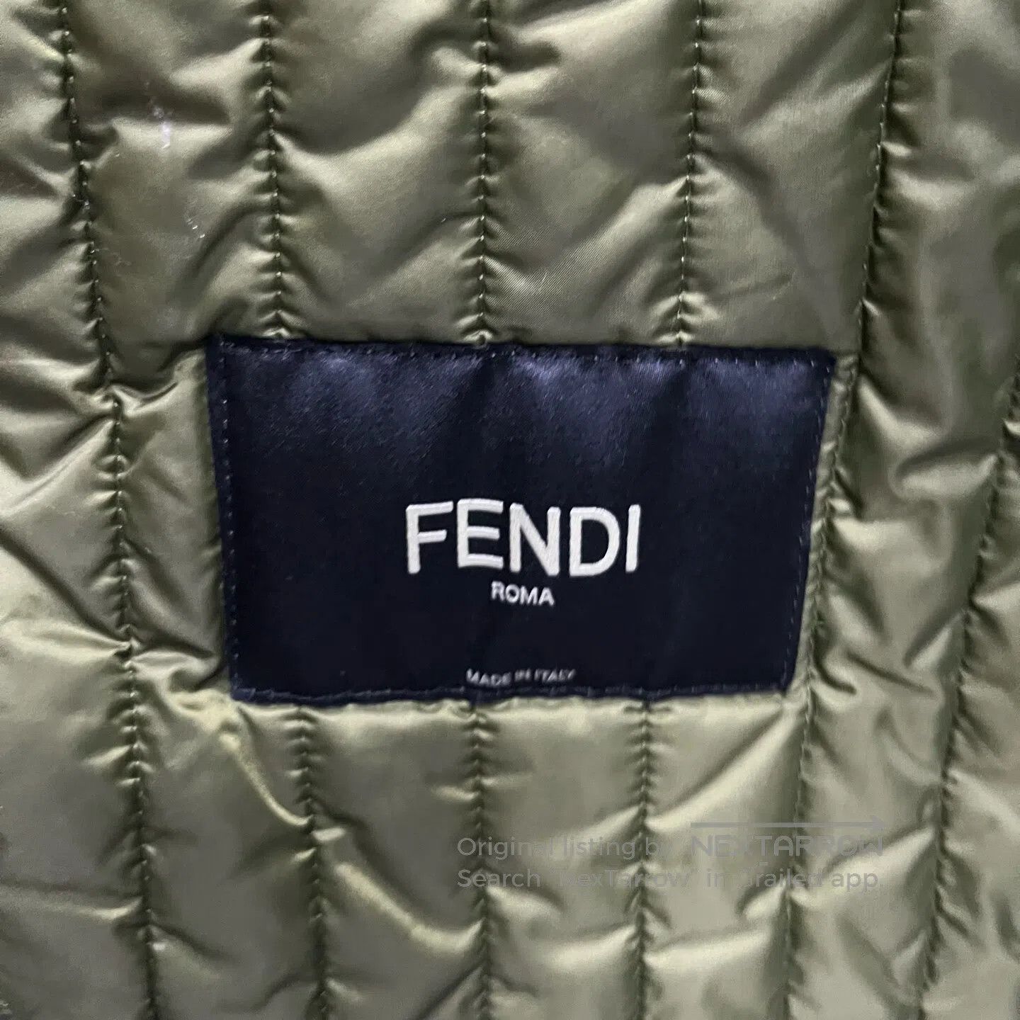 Fendi FENDI Wool collar fur-lined mink hooded jacket coat| Size US M / EU 48-50 / 2 - 4 Thumbnail