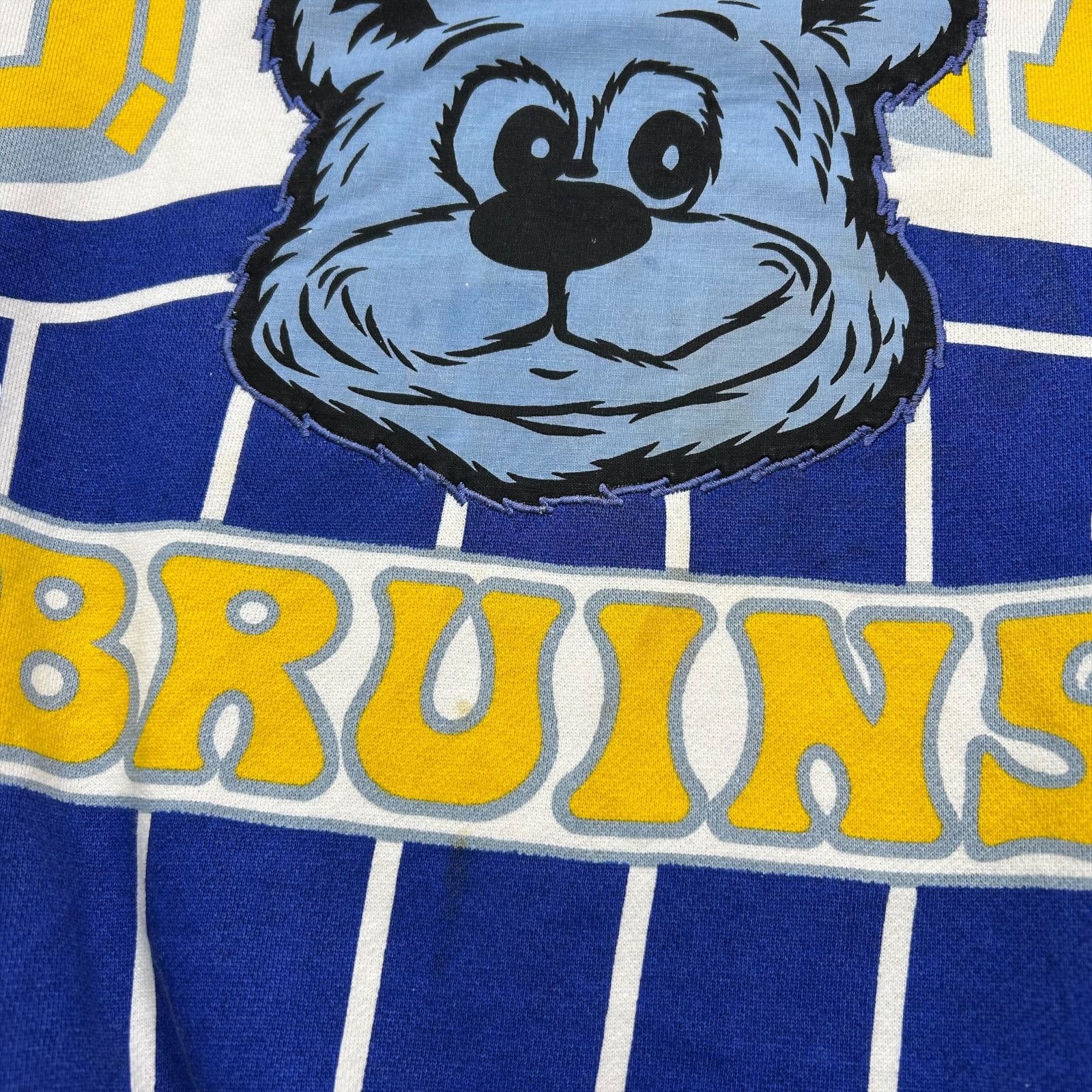 NCAA VTG 80s 90s UCLA BRUINS STARTER AOP SWEATSHIRT Size US L / EU 52-54 / 3 - 7 Thumbnail