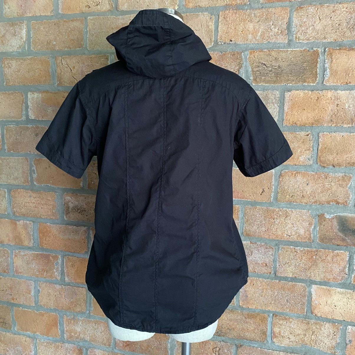 PPFM PPFM Black Short-Sleeve Hoodie Shirt Size US S / EU 44-46 / 1 - 4 Thumbnail