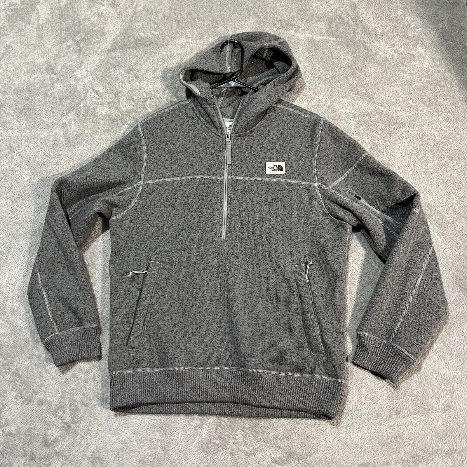 The North Face The North Face Gordon Lyons Jacket Men's Medium Gray Fleece Size US M / EU 48-50 / 2 - 6 Thumbnail