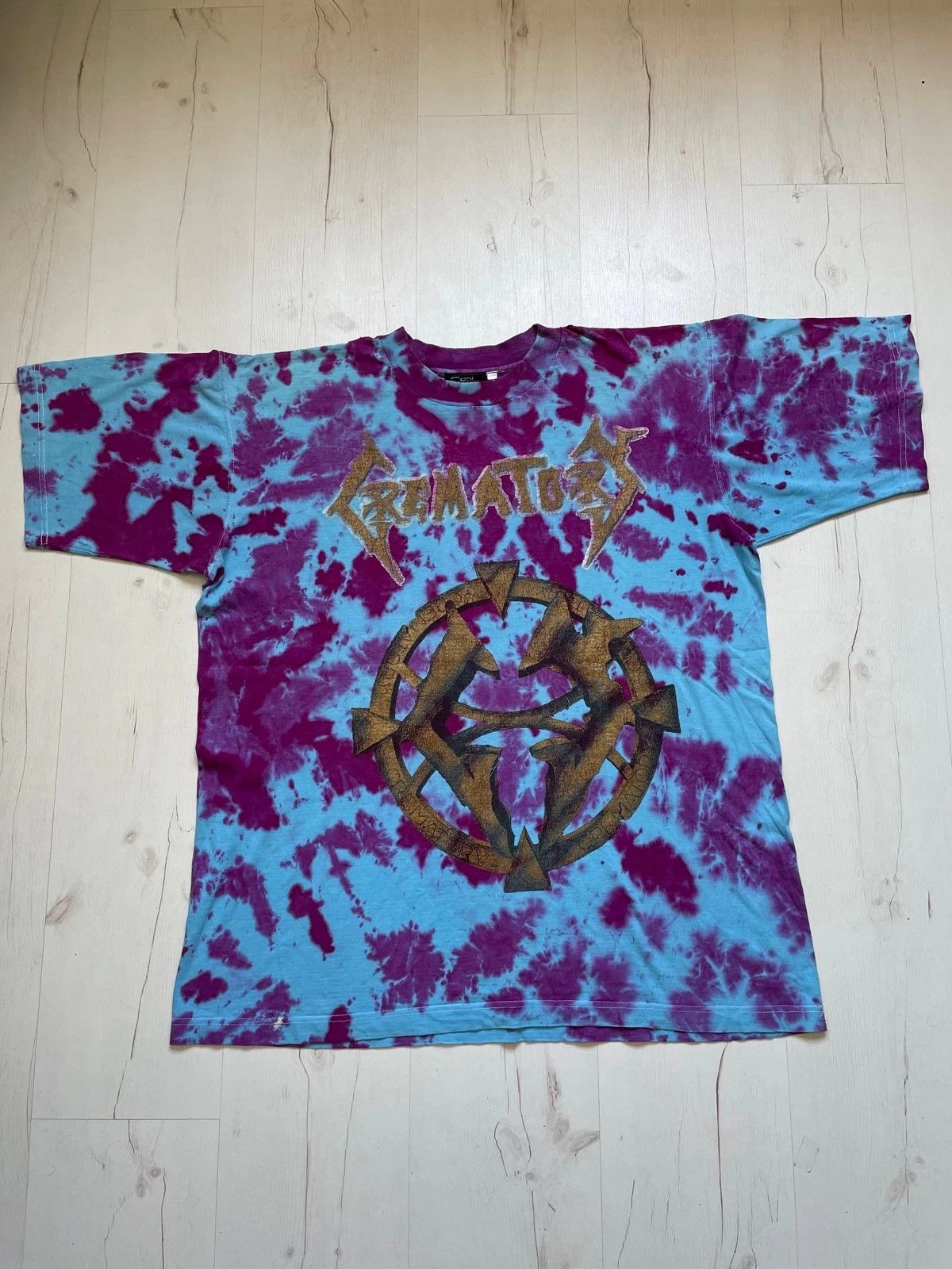 Vintage Cool Wear x Crematory - Crematory 1996 GE Rock 90s Metal Size US XL / EU 56 / 4 - 6 Thumbnail