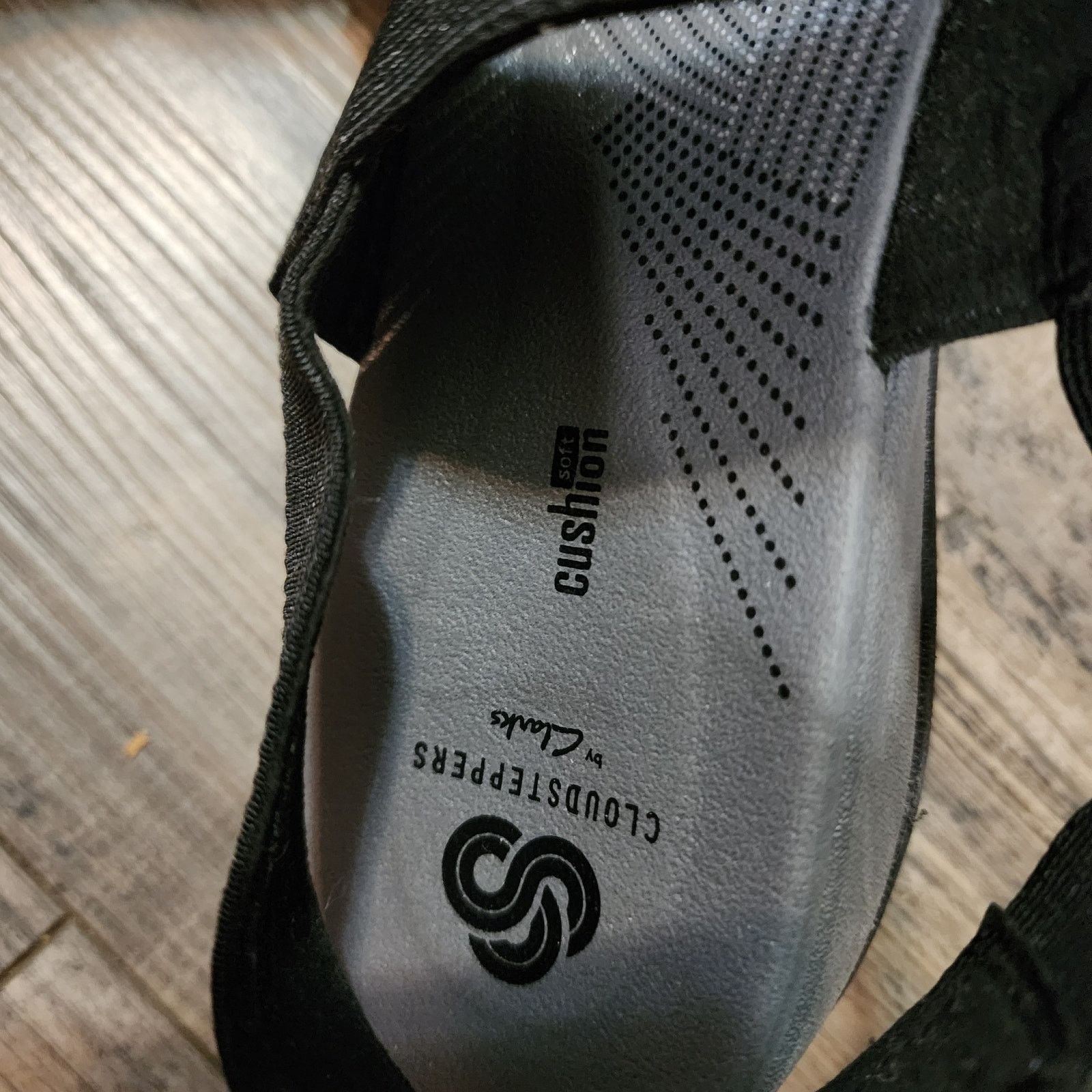 Clarks Clarks cloudsteppers sandals black women size 9 new no box Size US 9 / IT 39 - 7 Thumbnail
