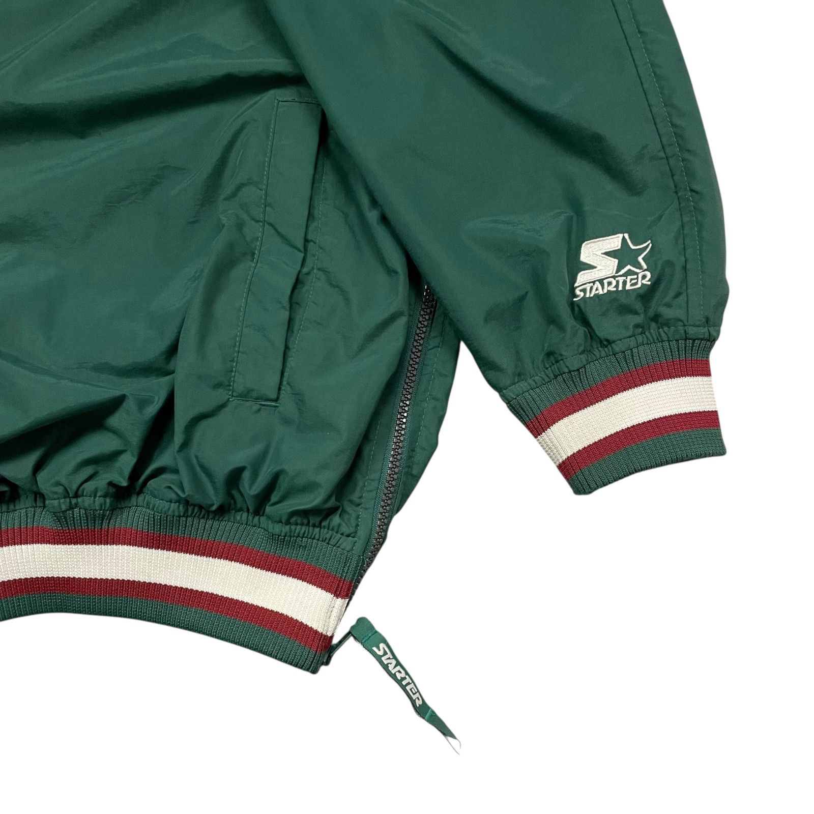 NBA VTG 90s SEATTLE SUPERSONICS STARTER PULLOVER JACKET Size US XL / EU 56 / 4 - 5 Thumbnail