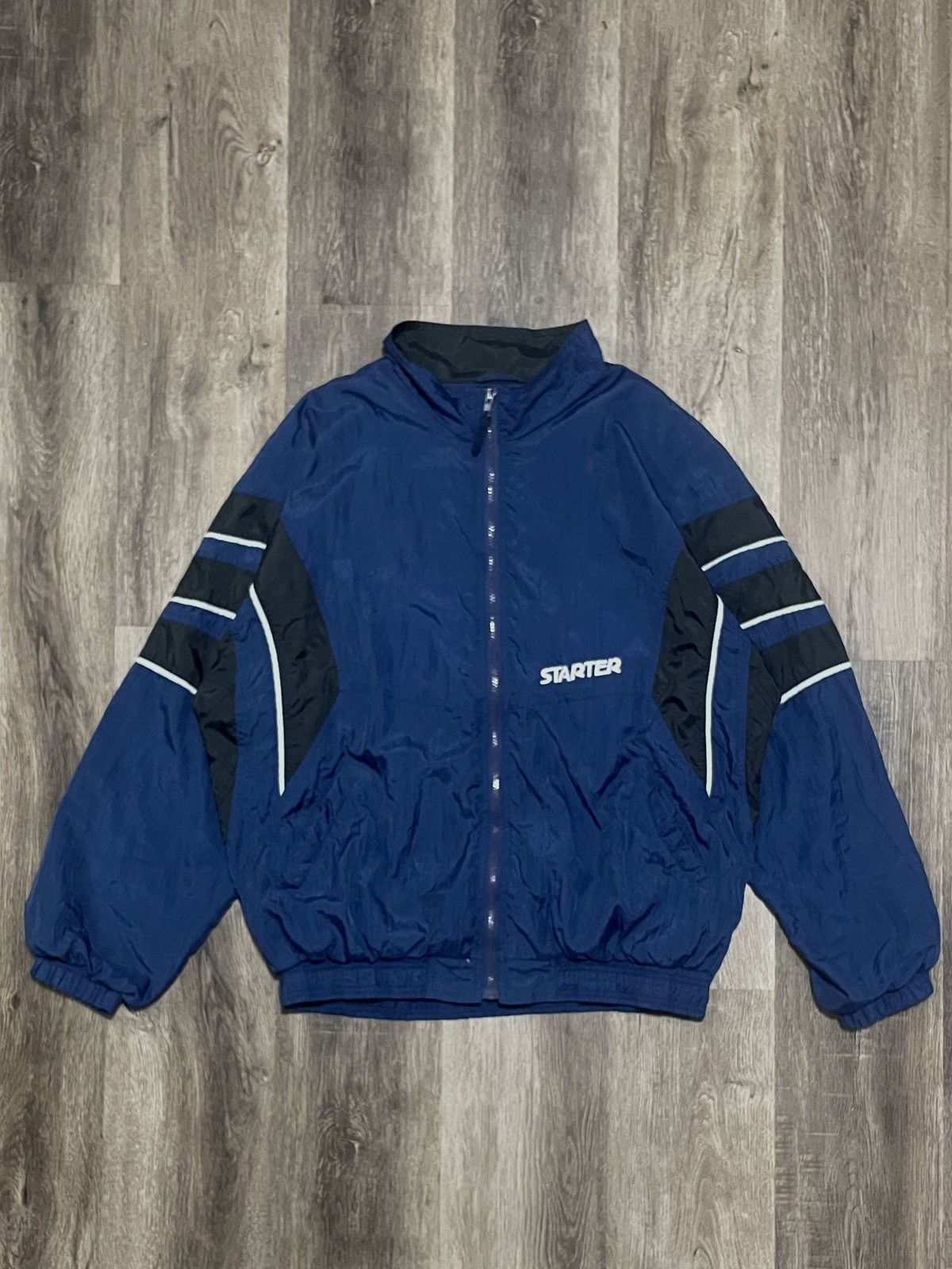 Starter × Vintage Vintage Starter Jacket Size US XL / EU 56 / 4 - 1 Thumbnail