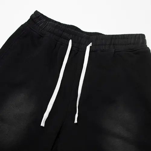 VIBE Boys hip-hop trend casual spray-painted dirty loose shorts Size US 32 / EU 48 - 3 Thumbnail