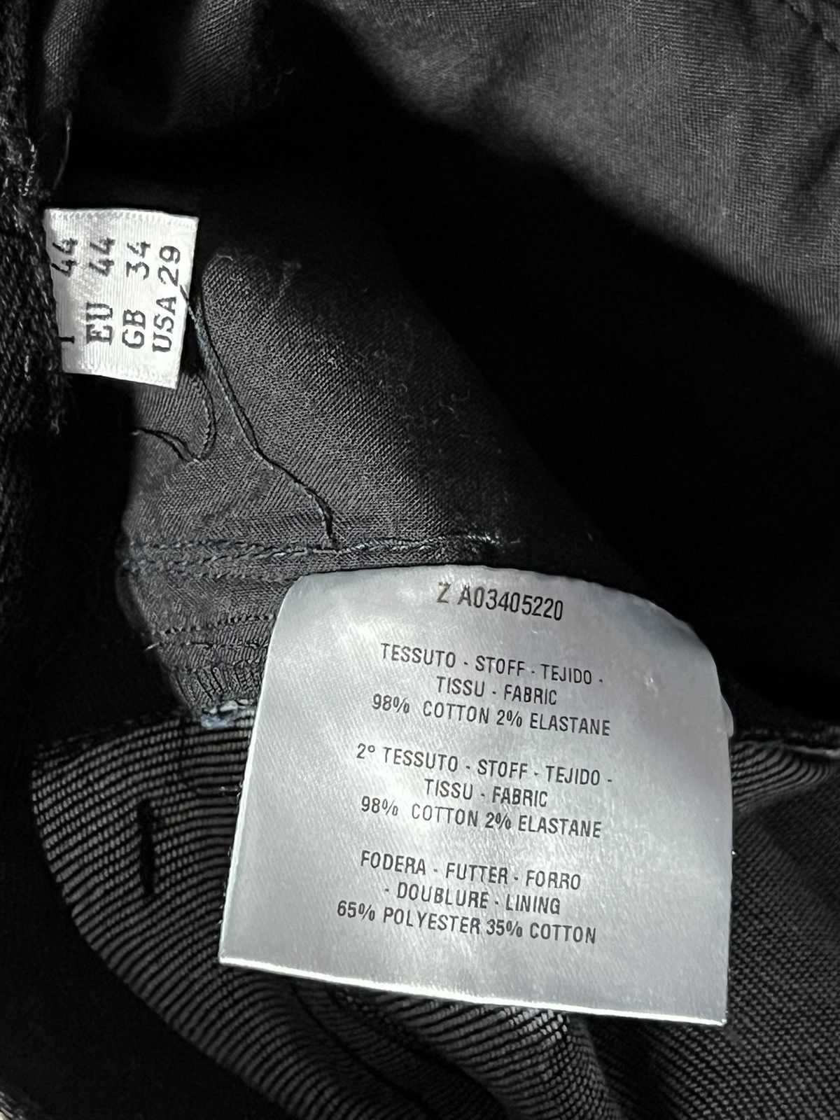 Moschino Couture Dark Wash Skinny Jeans
