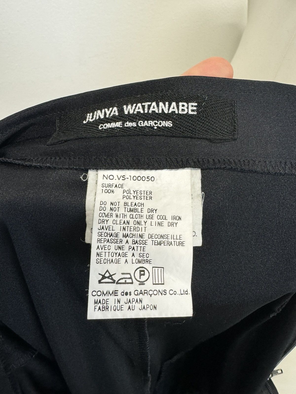 Comme des Garcons × Junya Watanabe 1998 Junya Watanabe ruffled layered black midi skirt Size 29" - 6 Thumbnail