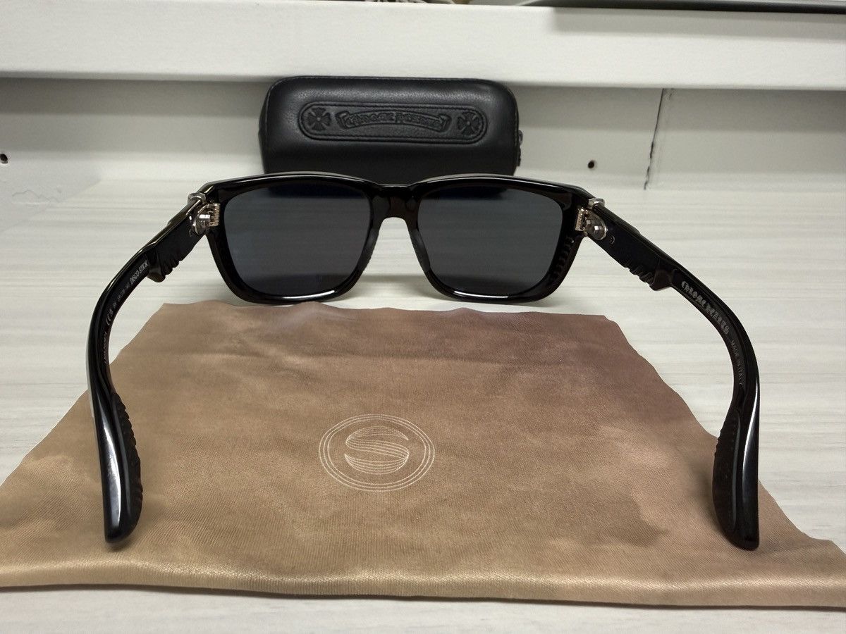 Chrome Hearts Chrome hearts disco stick sunglasses. Gloss black Size ONE SIZE - 3 Thumbnail