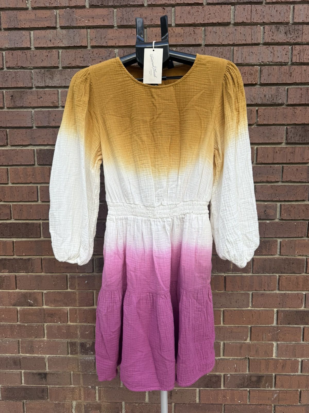 Other Universal Thread Ombre Gauze Long Sleeve Dress Women Medium Size M / US 6-8 / IT 42-44 - 1 Thumbnail