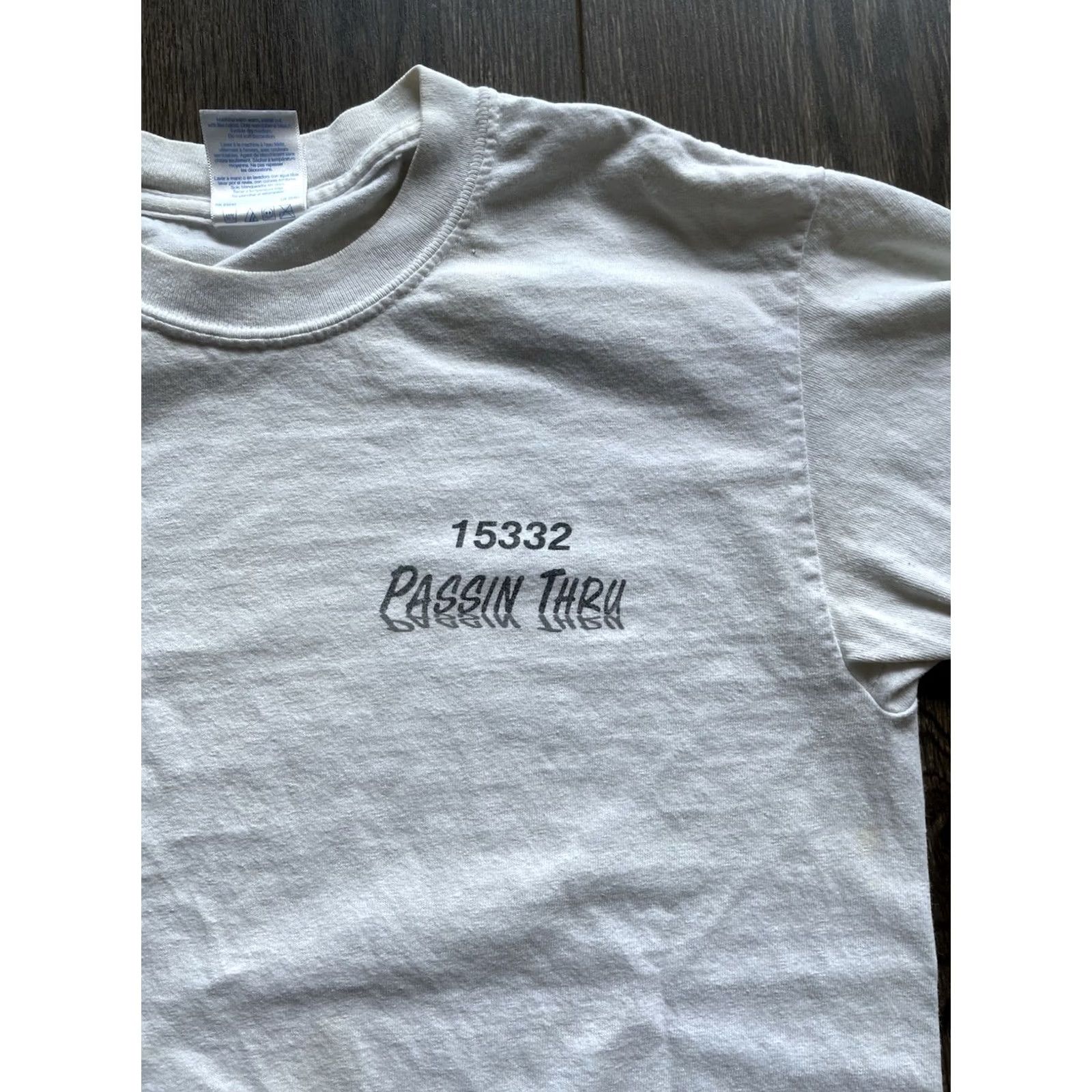Vintage VINTAGE Passion Through Graphic T Shirt Small White Phasing Through Size US S / EU 44-46 / 1 - 5 Thumbnail