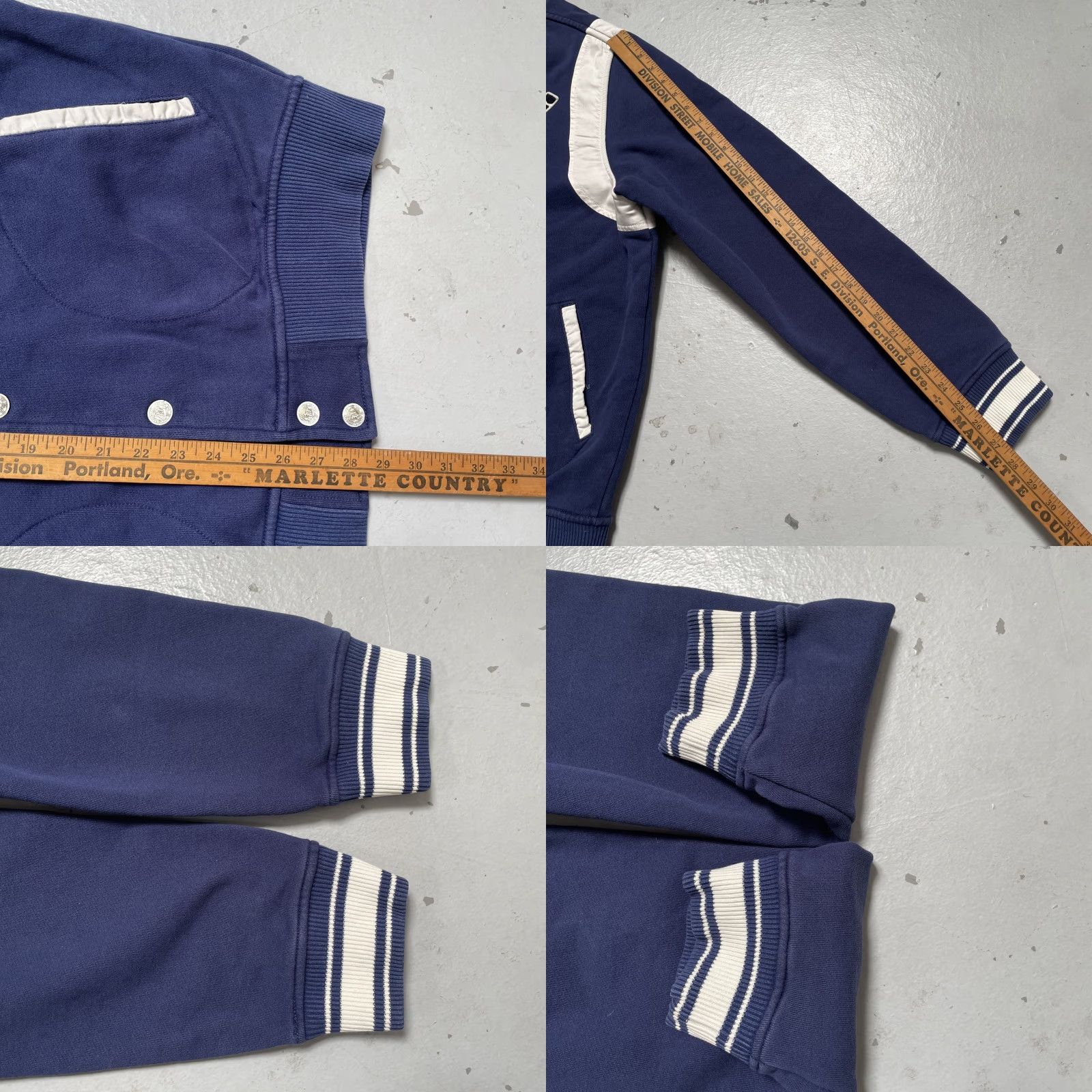 Polo Ralph Lauren Polo Ralph Lauren Vintage Style Crew Baseball Jacket RLPC Varsity Letterman XL Size US XL / EU 56 / 4 - 8 Thumbnail