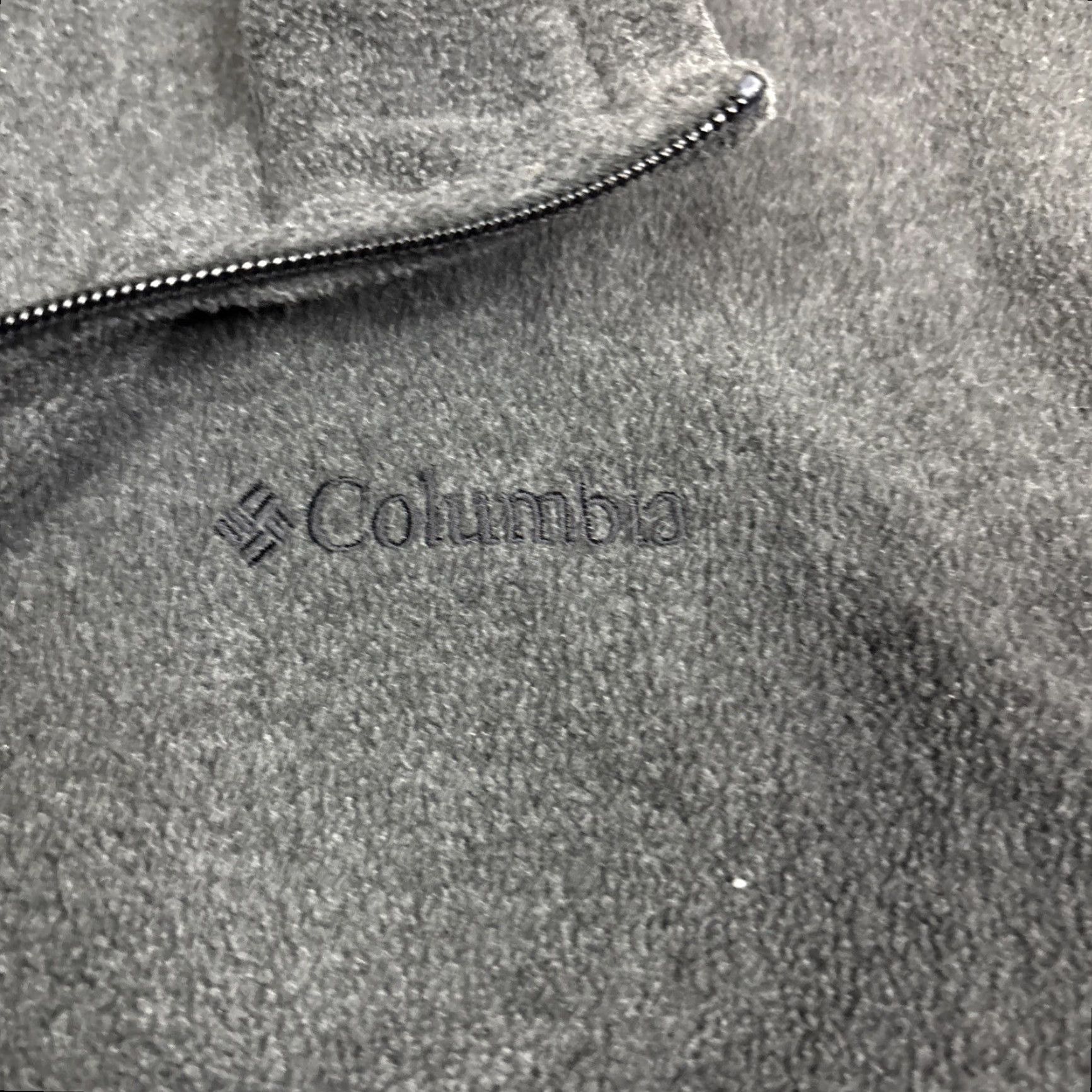 Vintage Columbia Full Zip Fleece Sweater Men L Gray Lightweight Mens Size US L / EU 52-54 / 3 - 3 Thumbnail