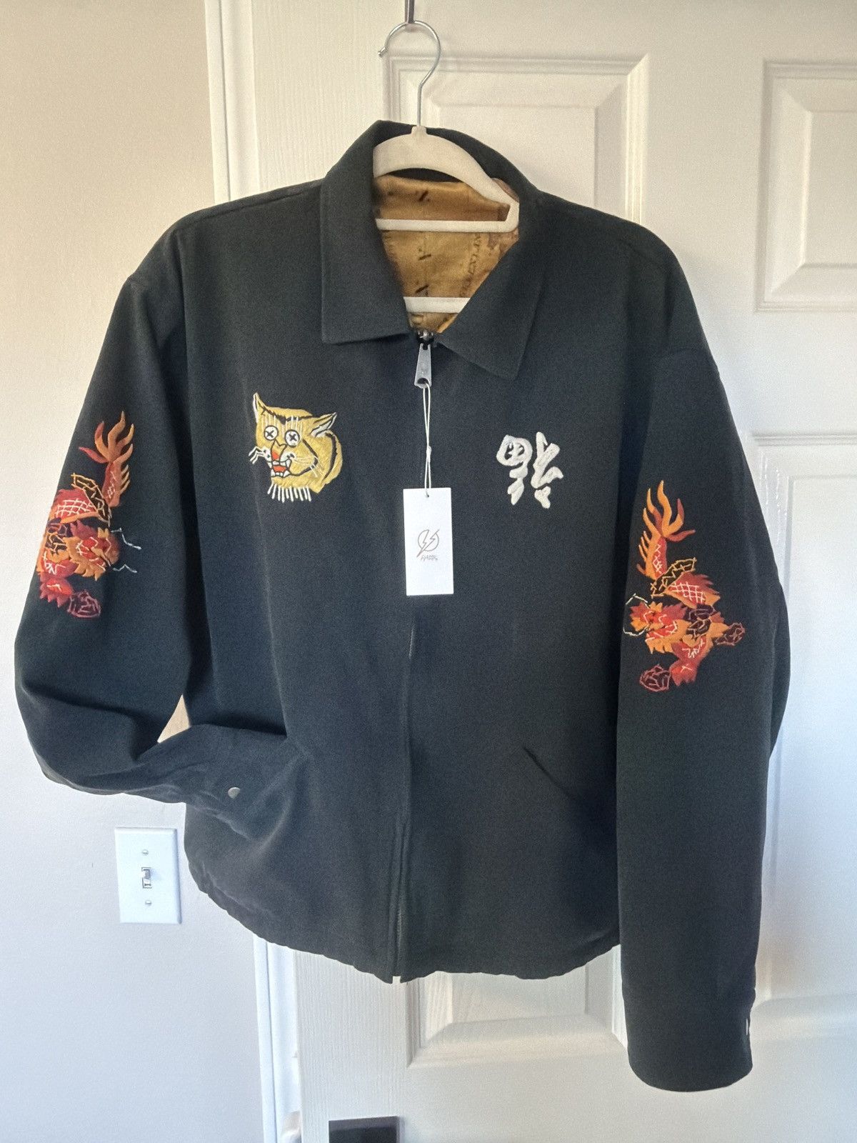 Other One of one Japanese canvas bomber - reversible Size US M / EU 48-50 / 2 - 1 Thumbnail