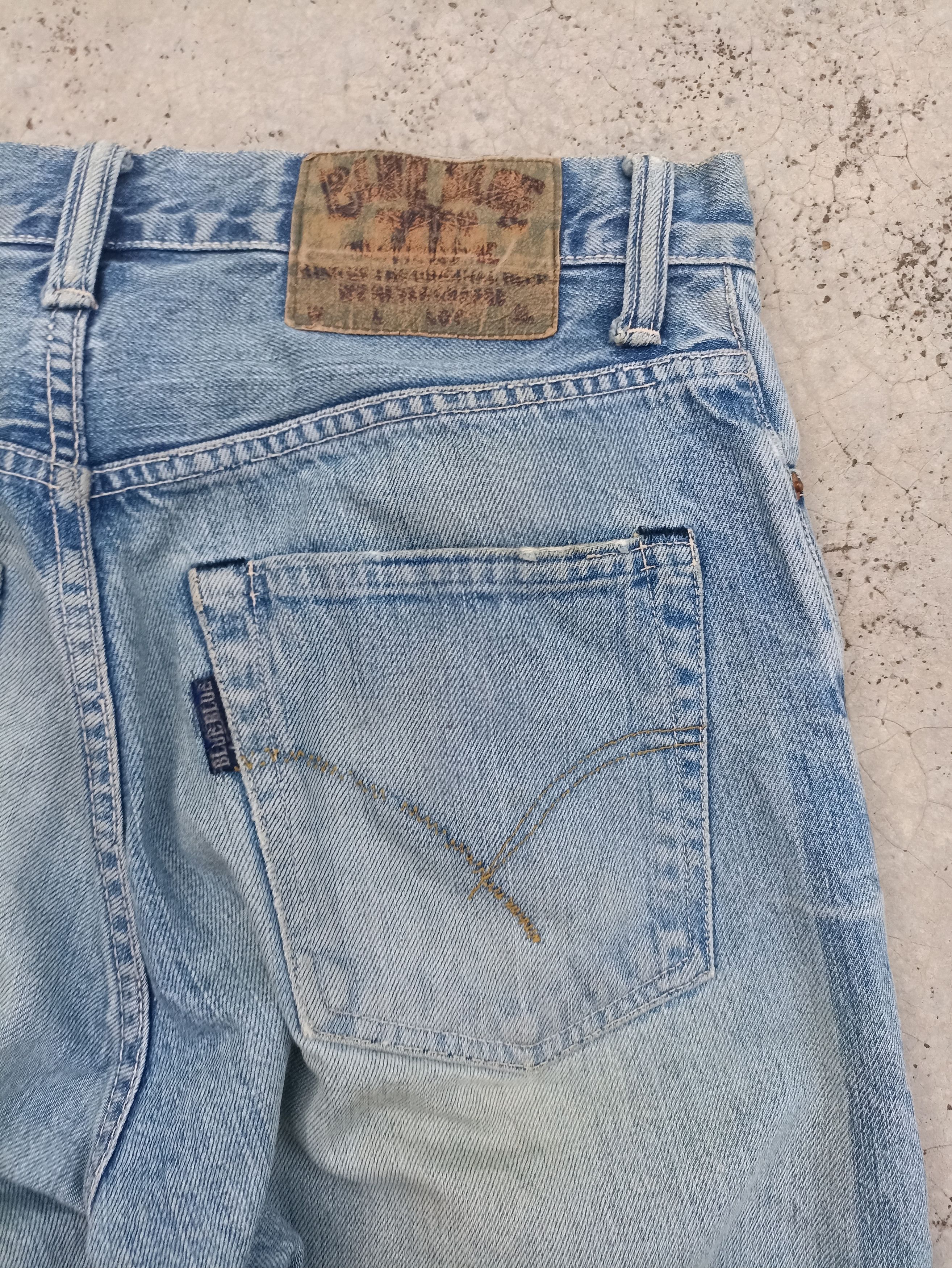Le Grande Bleu (L.G.B.) Vintage LGB distressed jeans Blue Blue Japan mud washed Size US 30 / EU 46 - 6 Thumbnail