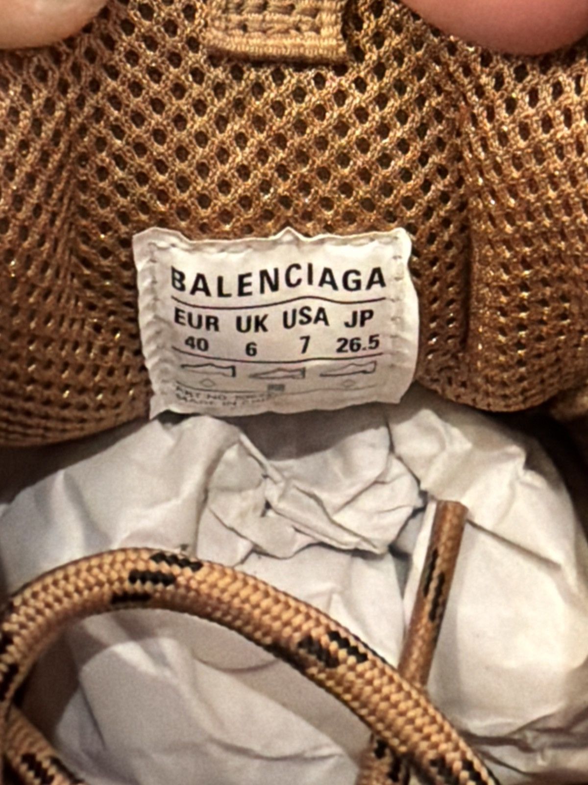 Balenciaga Size 40EU/7US- Balenciaga Triple S Sneaker NEW Size US 7 / EU 40 - 10 Thumbnail