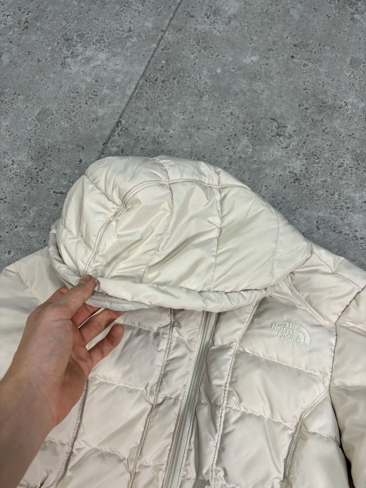 The North Face × Vintage Vintage North Face 550 Down/Puffer Jacket Hood Size S / US 4 / IT 40 - 12 Thumbnail