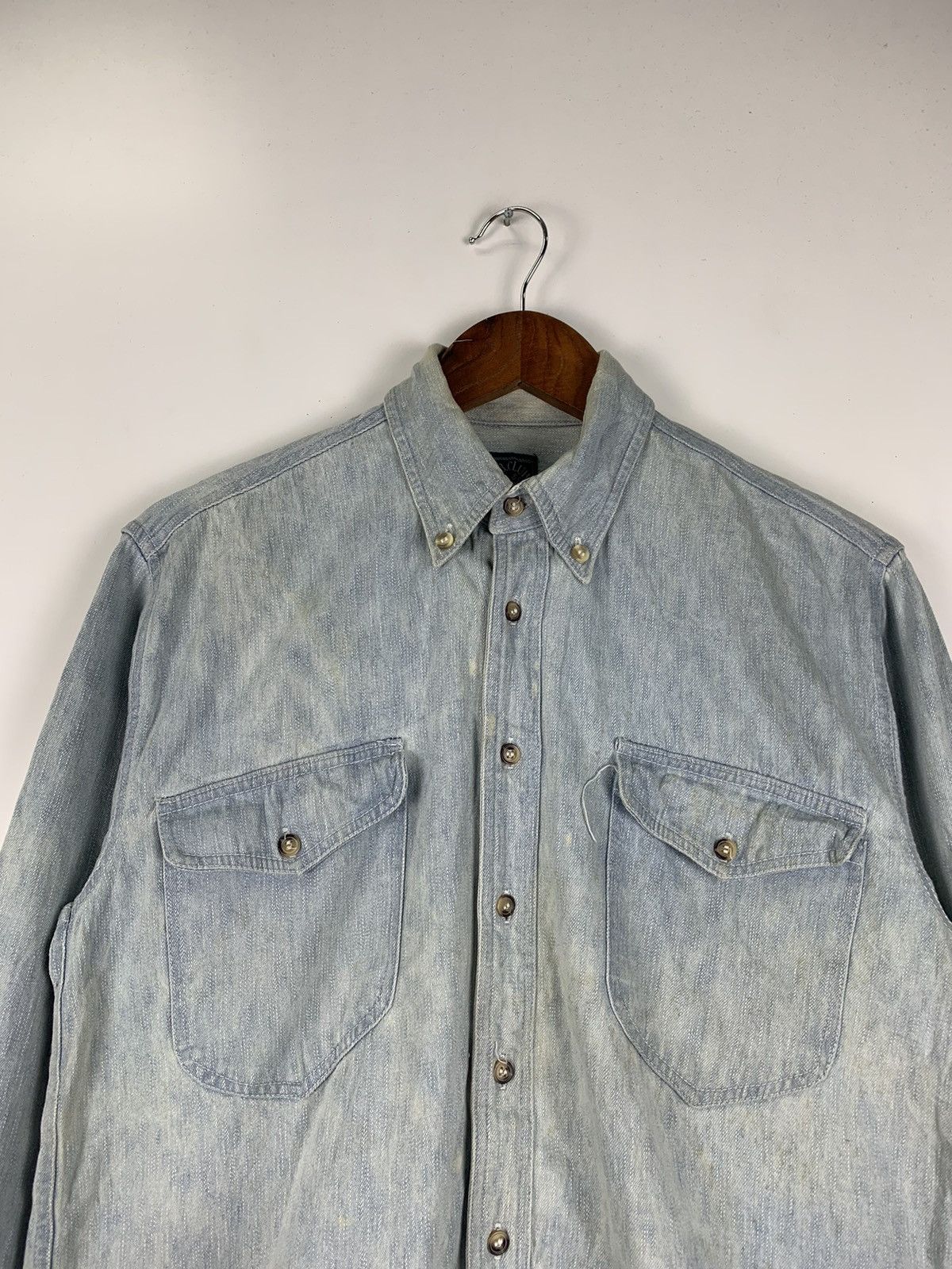 Japanese Brand × Vintage Vintage NB Club Denim Jacket Size US M / EU 48-50 / 2 - 8 Thumbnail