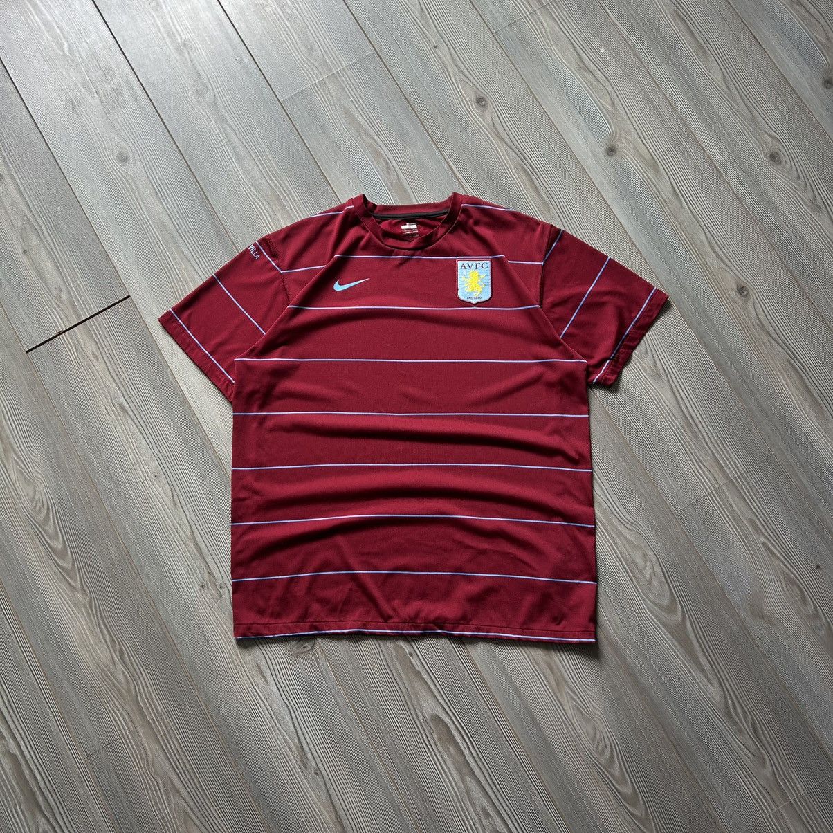 Nike Vintage 2008-09 Nike Aston Villa Trainning Blokecore Jersey Size US L / EU 52-54 / 3 - 4 Thumbnail