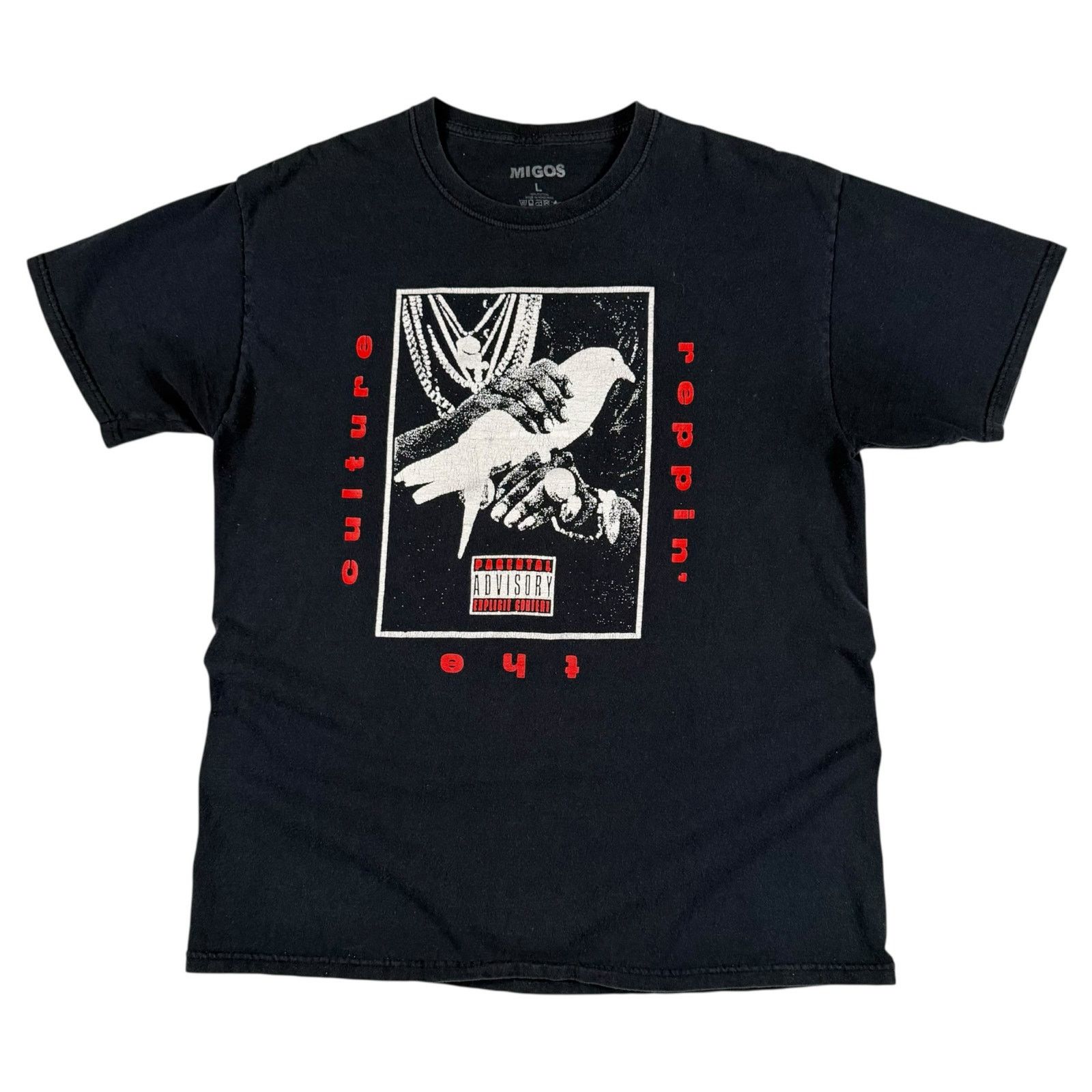 Migos × Vintage Vintage Migos Culture T-shirt 2017 Size US L / EU 52-54 / 3 - 1 Thumbnail