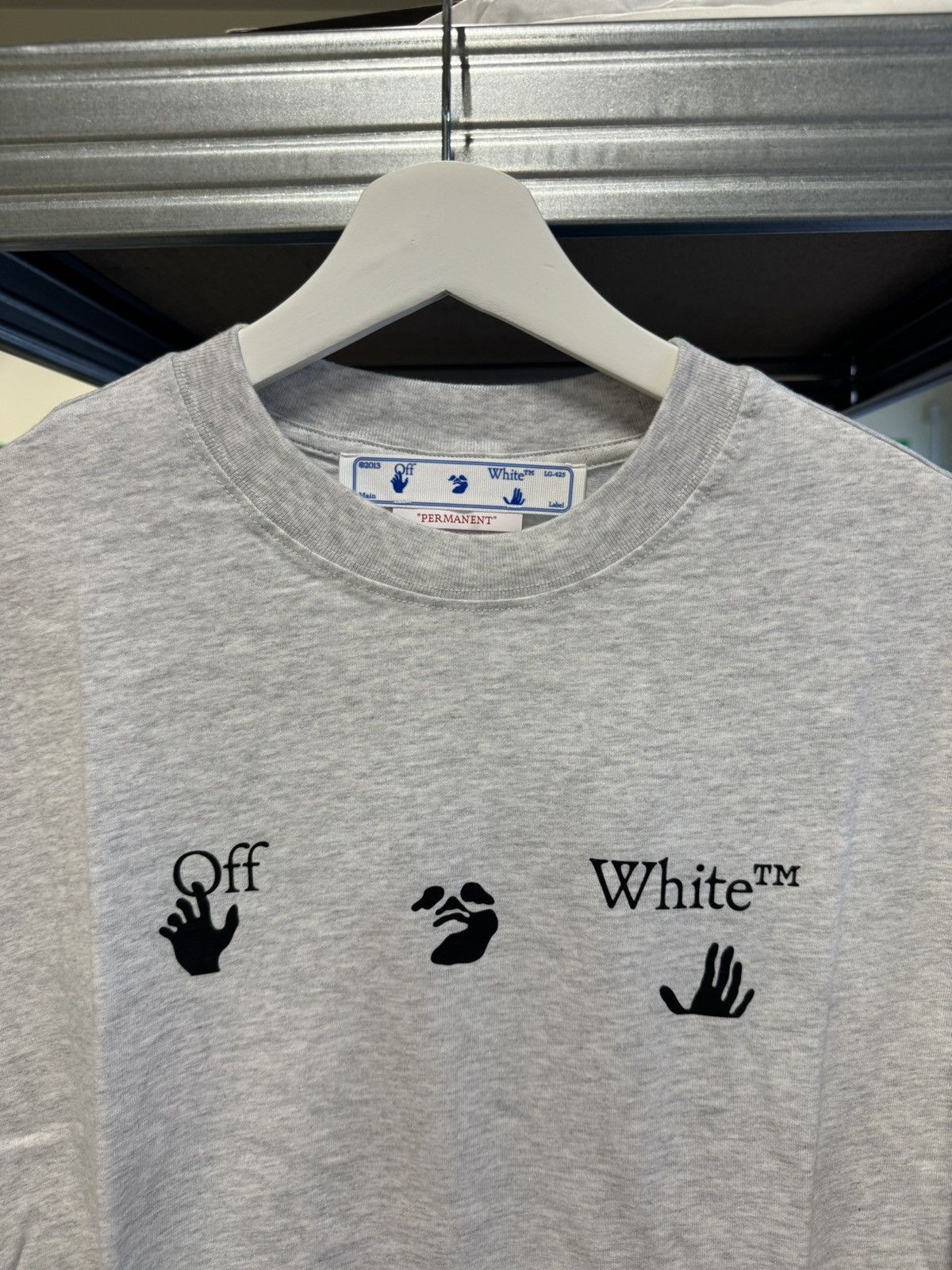 Off-White Off-White Big Logo T-Shirt NEW 500$ Size US S / EU 44-46 / 1 - 2 Thumbnail