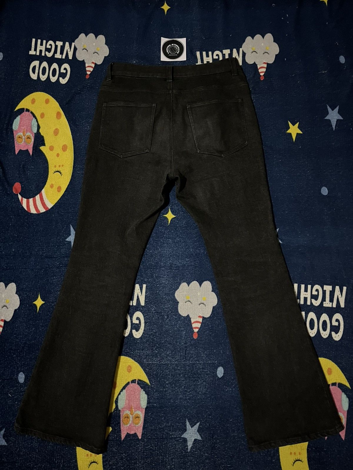 Japanese Brand LILL Skinny Flare Denim Jeans Size US 30 / EU 46 - 7 Thumbnail