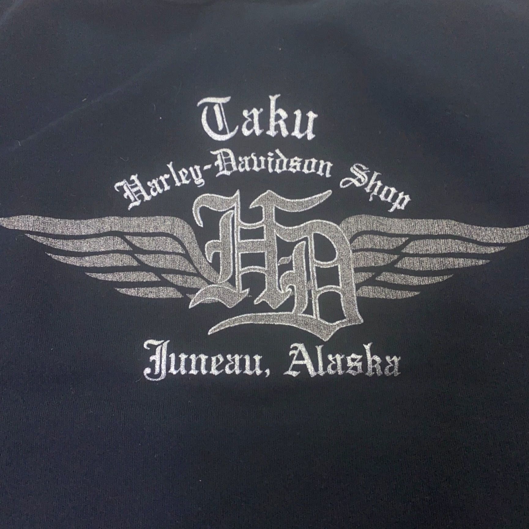 Harley Davidson VINTAGE Harley-Davidson Womens Shirt T-Shirt Regular Black 100% Cotton Jersey Short Sleeve Crew Neck Basic Motorcycle Size M / US 6-8 / IT 42-44 - 7 Thumbnail