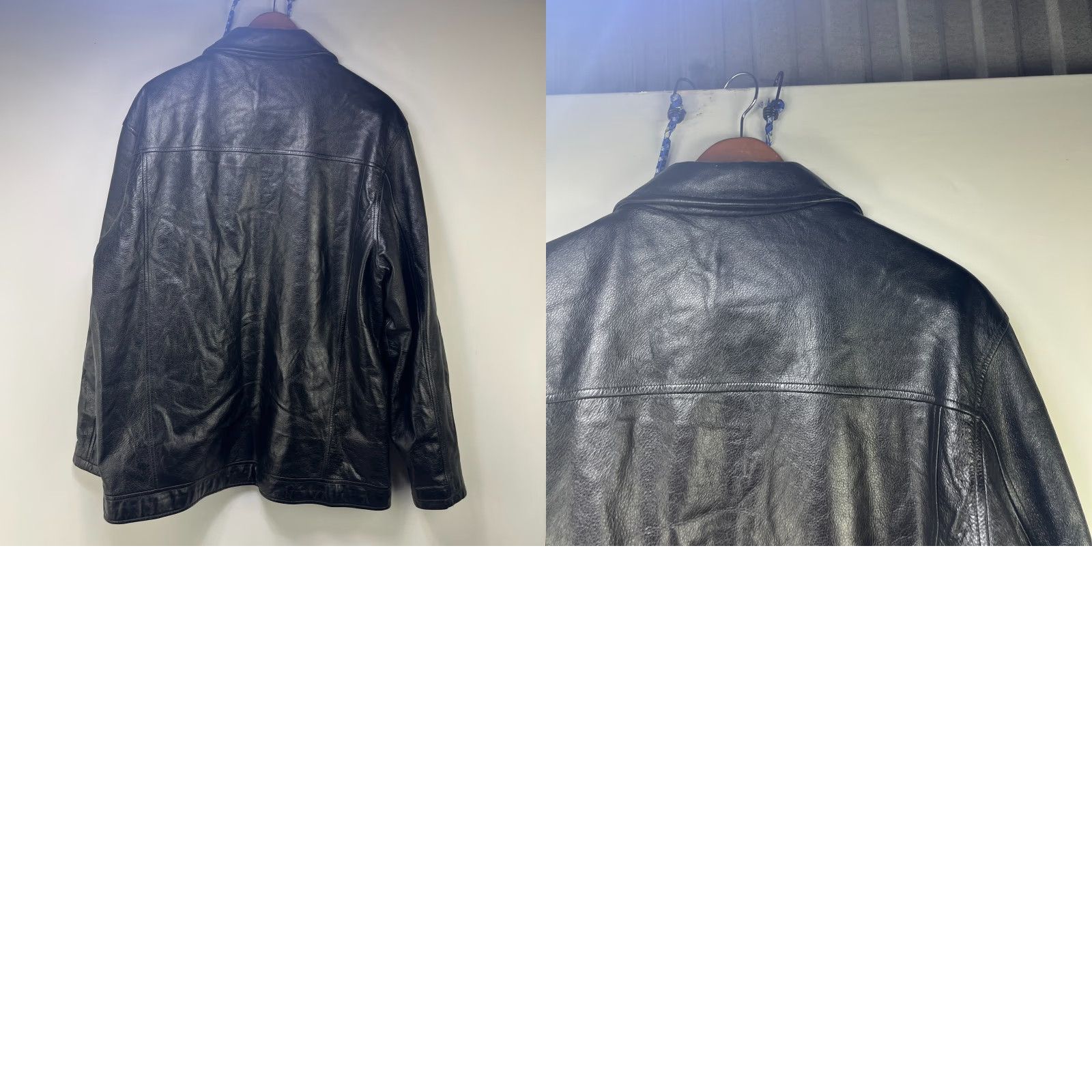 Vintage VINTAGE Wilsons Leather Julian Jacket Black L Mens Bomber Jacket 90s Outdoor Fleece Zip Size US L / EU 52-54 / 3 - 8 Thumbnail