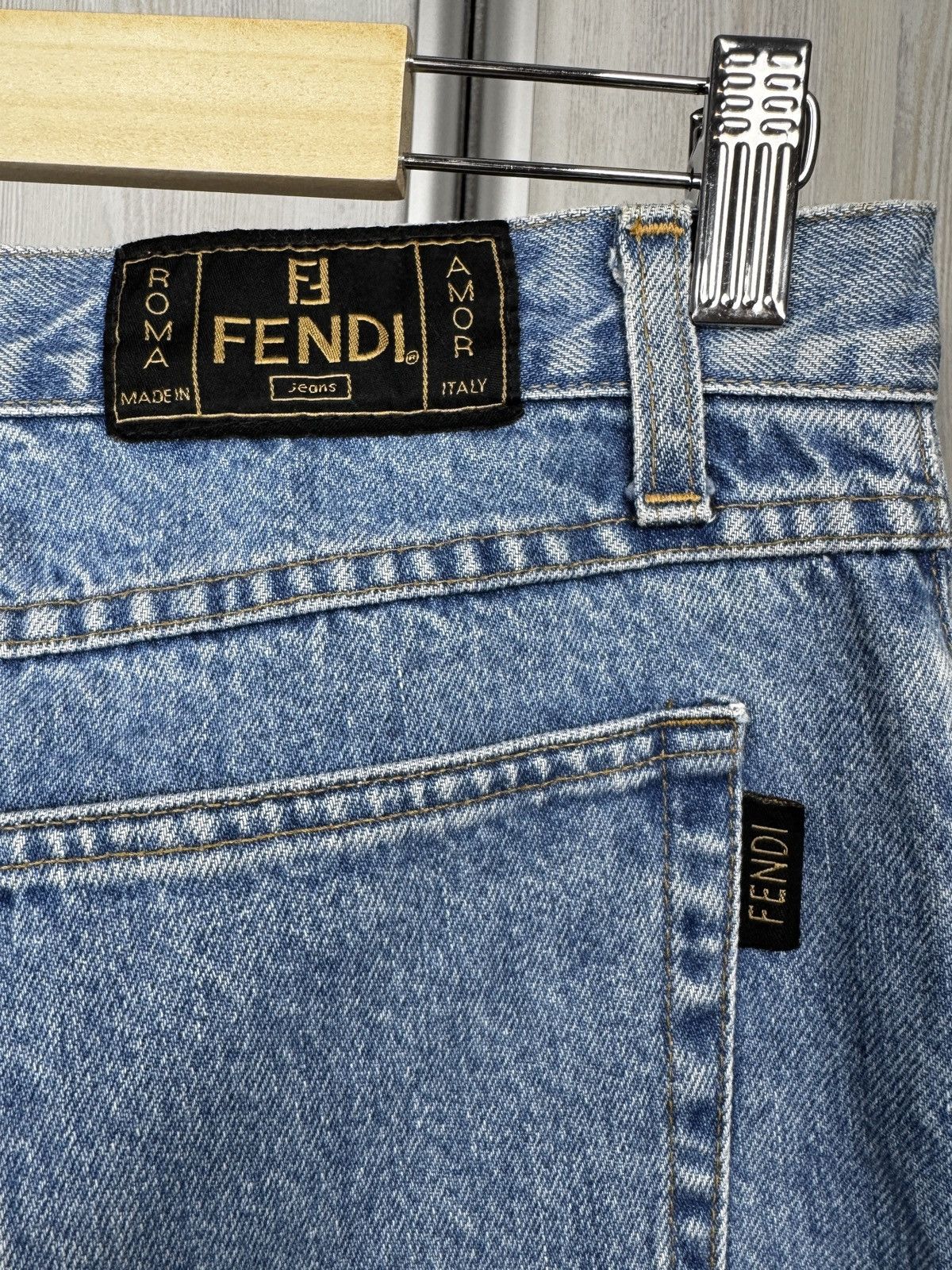 Fendi Fendi Roma made in Italy Jeans Women's size 28 Size 28" / US 6 / IT 42 - 10 Thumbnail