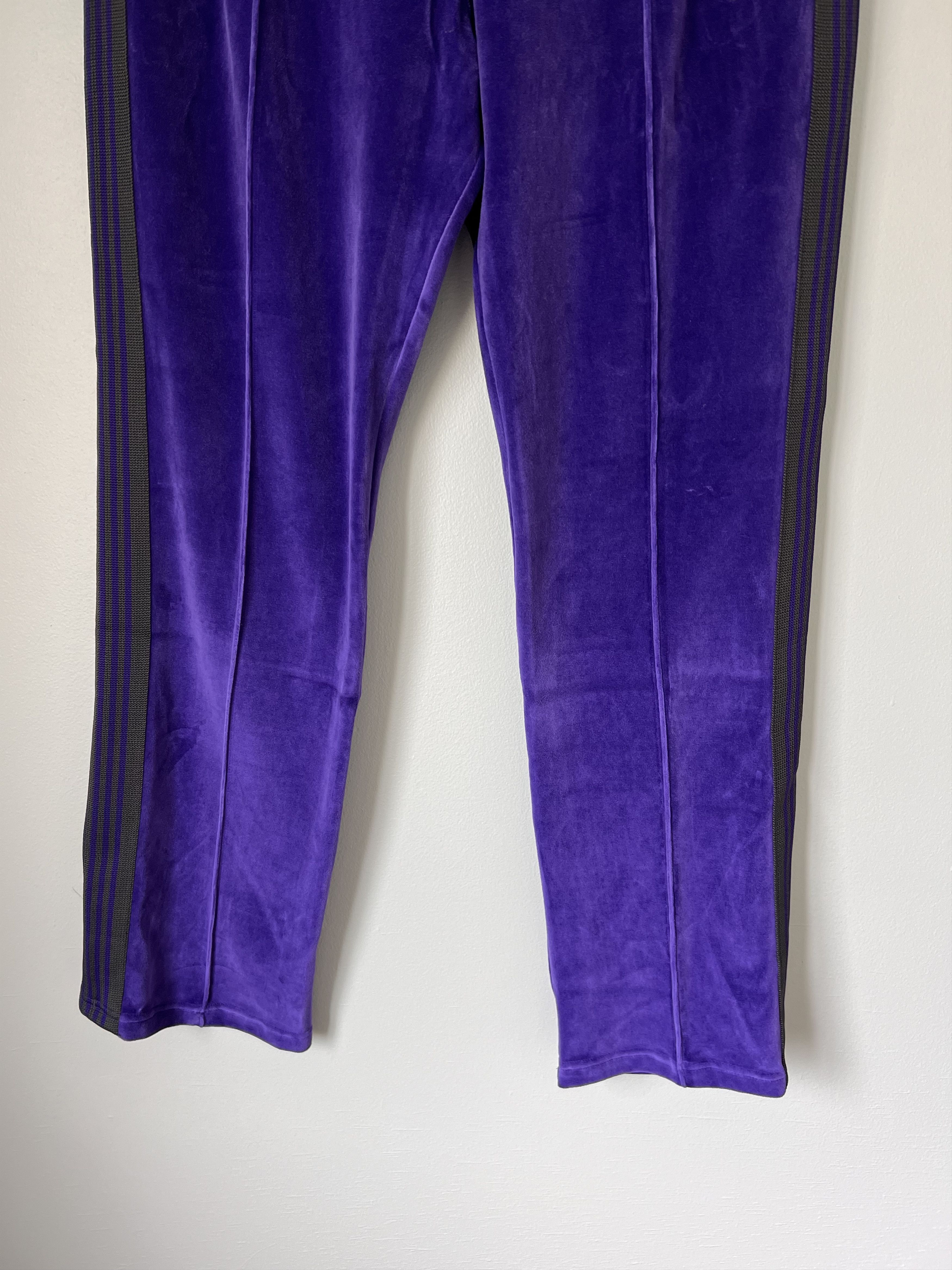 Needles Needles Velour Track Pants in Purple Size US 34 / EU 50 - 3 Thumbnail