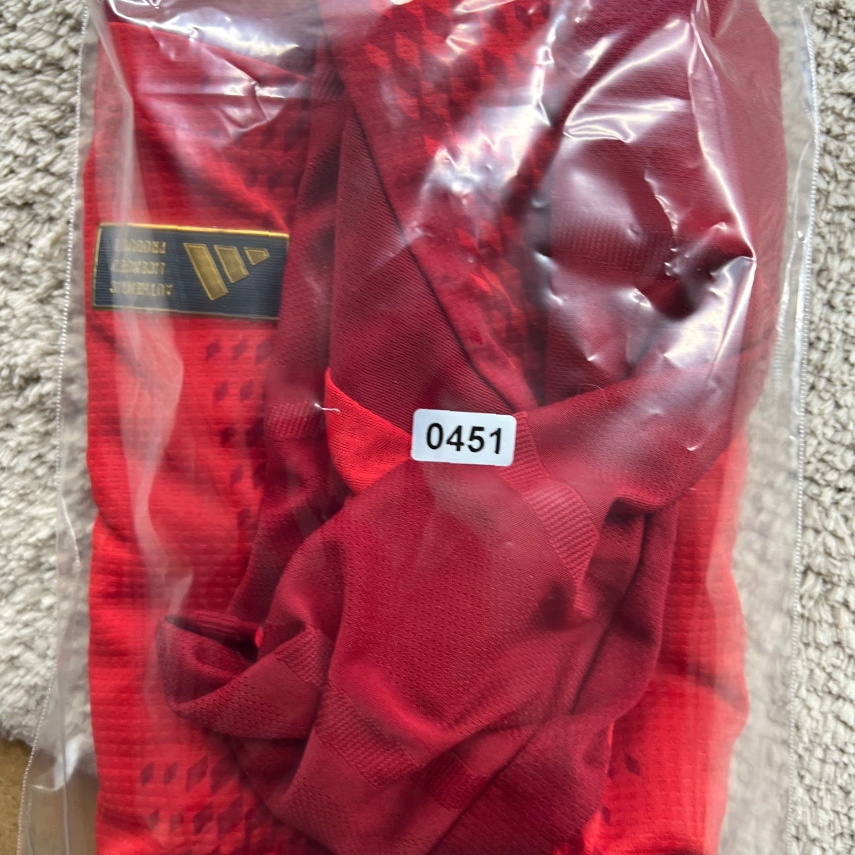 Adidas adidas Bayern Munich 2024 2005 Away Player Issue Football Jersey Shirt Men Size 5 Red Quick Dry Moisture Wicking Soccer Size US S / EU 44-46 / 1 - 2 Thumbnail
