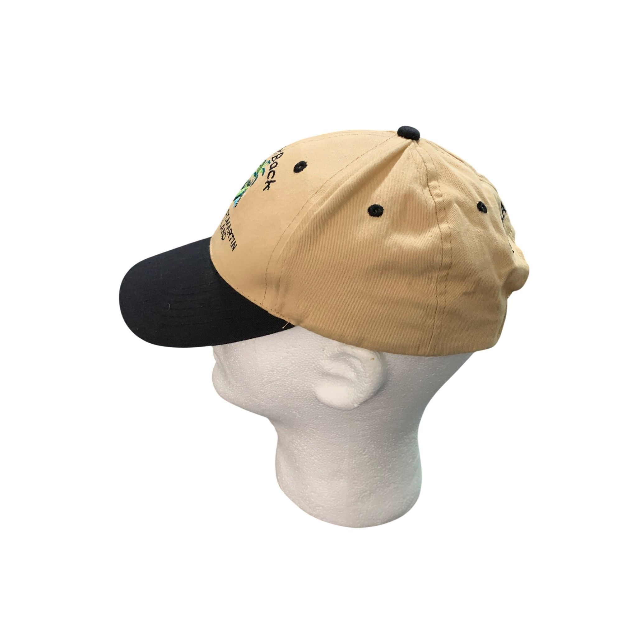 Other 34. Baseball Cap St Maarten Kickin Back Alligator Palm Tree Size ONE SIZE - 4 Thumbnail