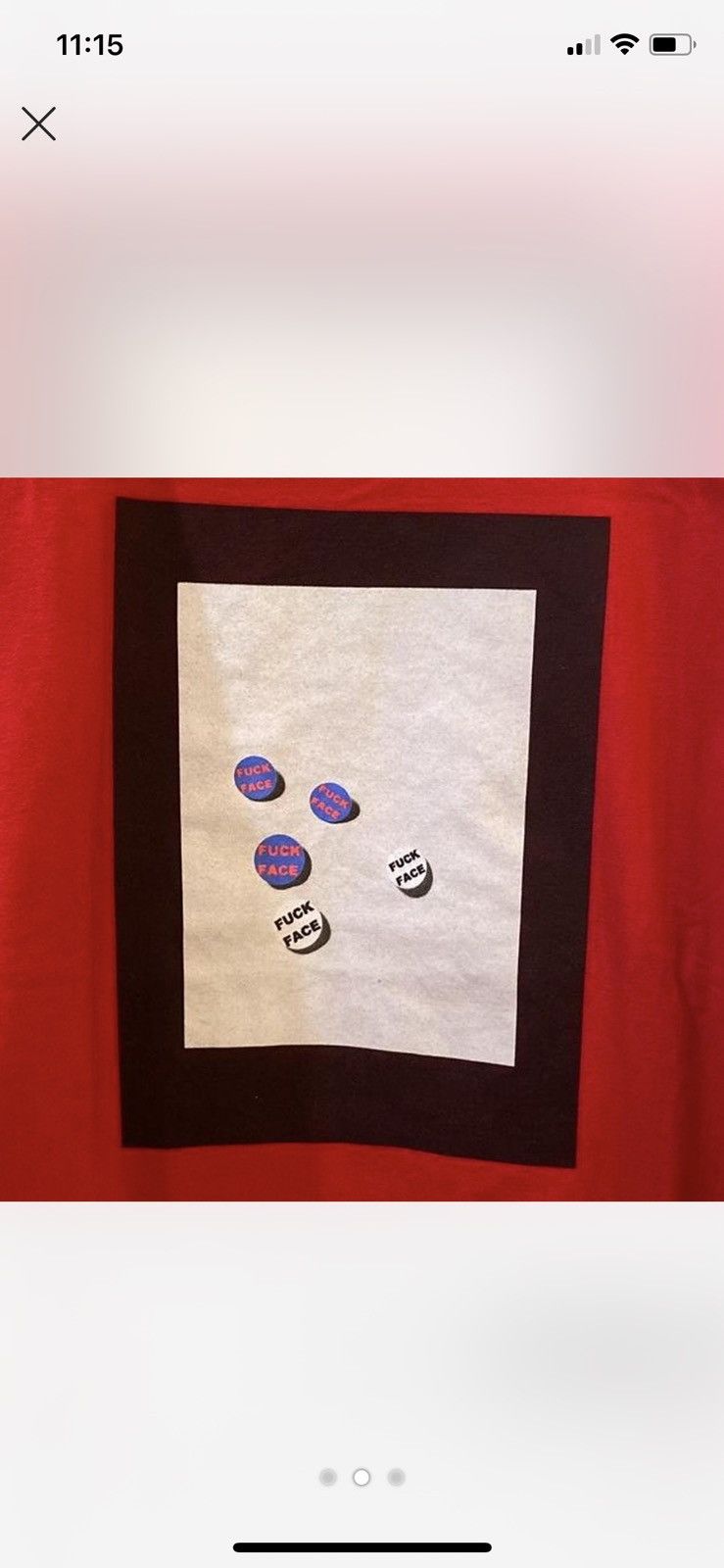 Fucking Awesome Fucking Awesome - Fuck Face Pins Ter Size US L / EU 52-54 / 3 - 2 Thumbnail