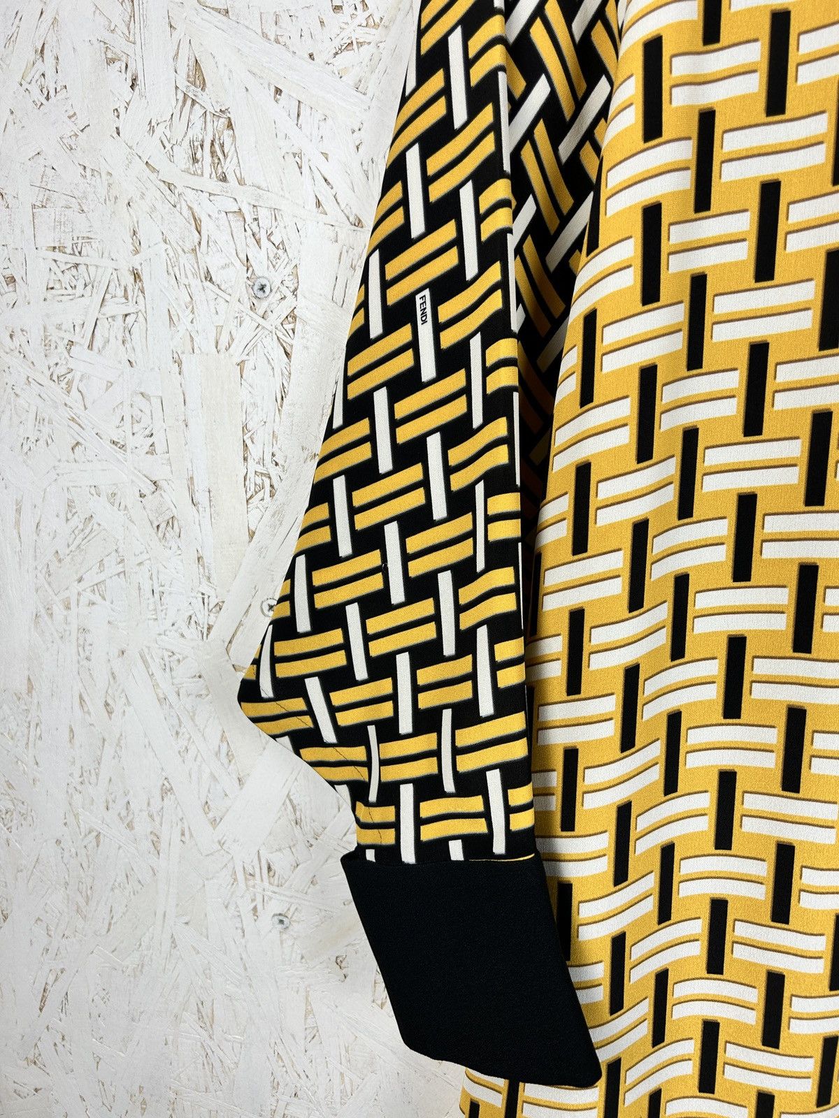 Fendi Fendi 2014 Resort Collection Silk Midi Dress Size M / US 6-8 / IT 42-44 - 4 Thumbnail