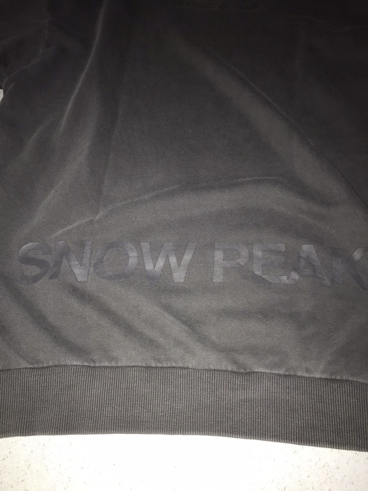Snow Peak Snow Peak Washed Gray Sweatshirt Size US L / EU 52-54 / 3 - 4 Thumbnail