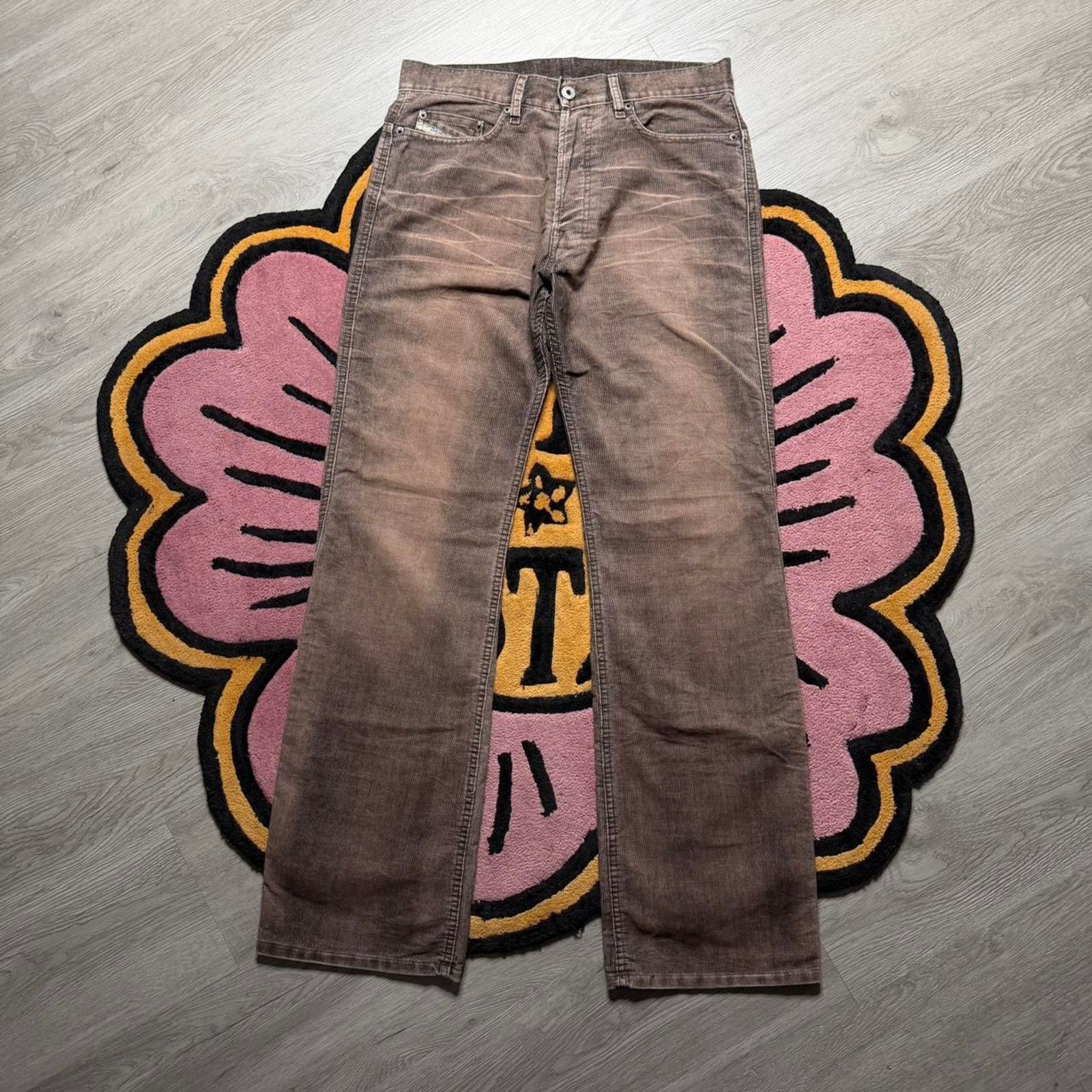Diesel Diesel Industry Ravix Straight Leg Bootcut Corduroy Pants | Grailed