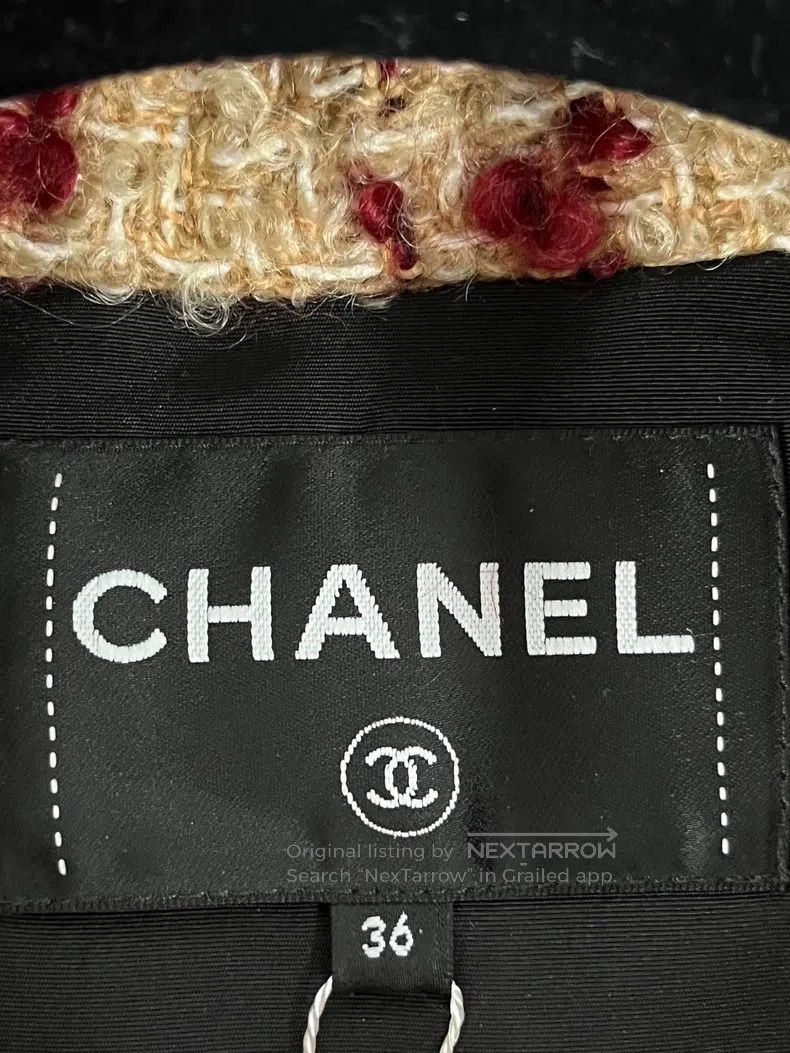 Chanel Chanel Ski Series Red Diamond Buckle Plaid Tweed Vest Jack Size XS / US 0-2 / IT 36-38 - 4 Thumbnail