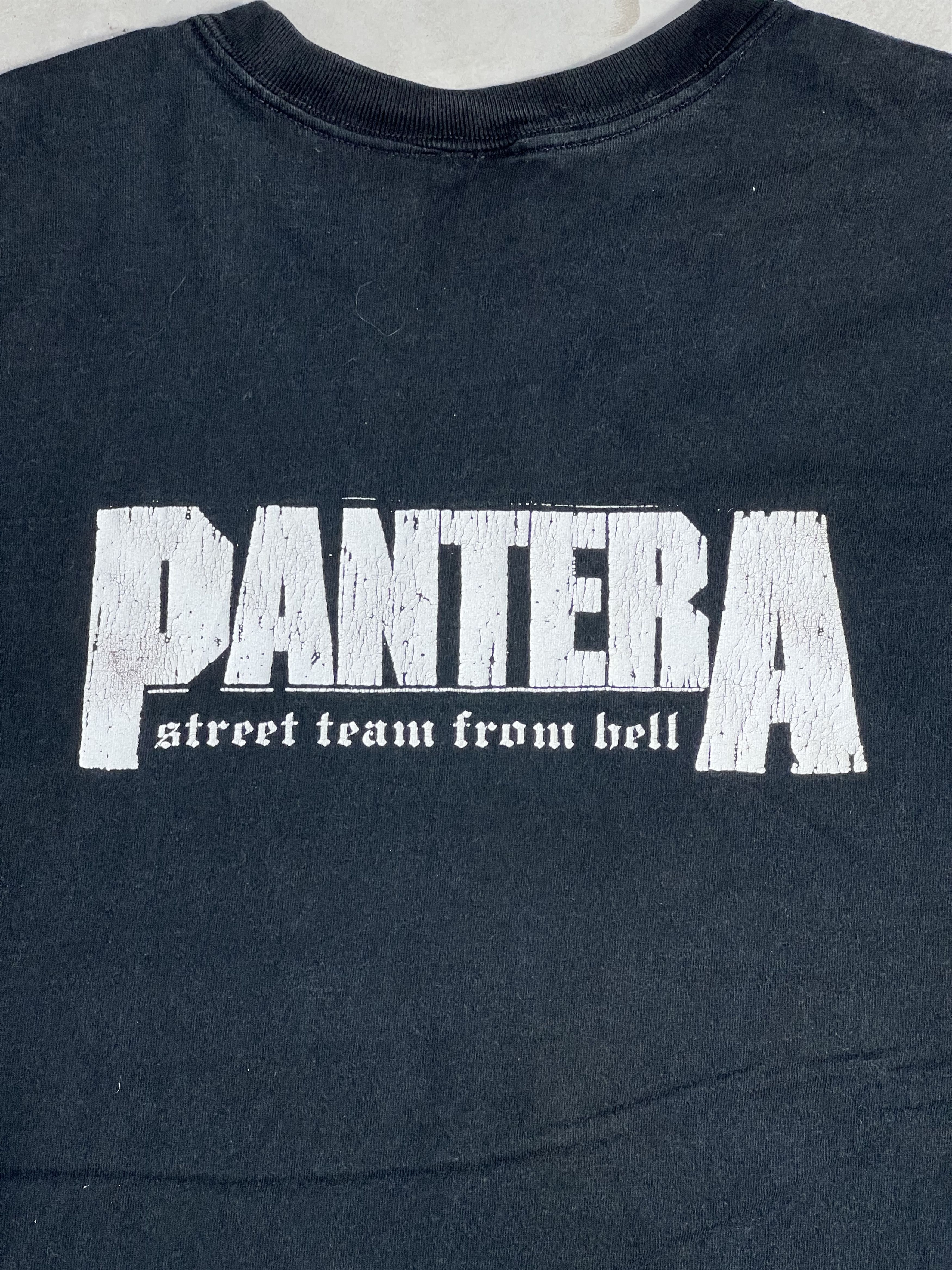 Band Tees × Vintage *Very Rare Vintage Pantera Band Street Team Tee (XL) GTME080 Size US XL / EU 56 / 4 - 6 Thumbnail