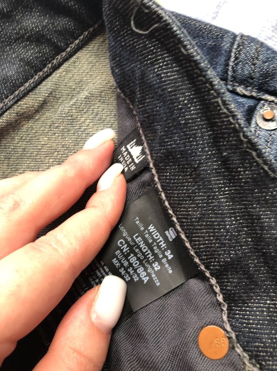 G-Star Vintage G Star Raw Denim Streetwear Jeans Japanese Y2K Size US 34 / EU 50 - 14 Thumbnail