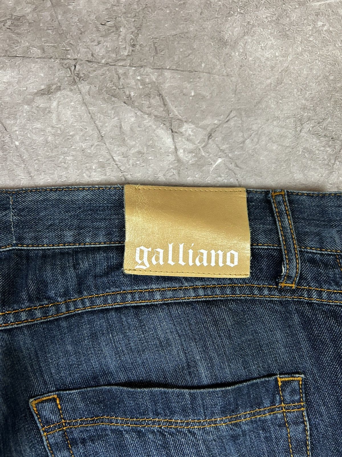 John Galliano John Galliano Vintage Denim Jeans Size 36 Size US 36 / EU 52 - 10 Thumbnail