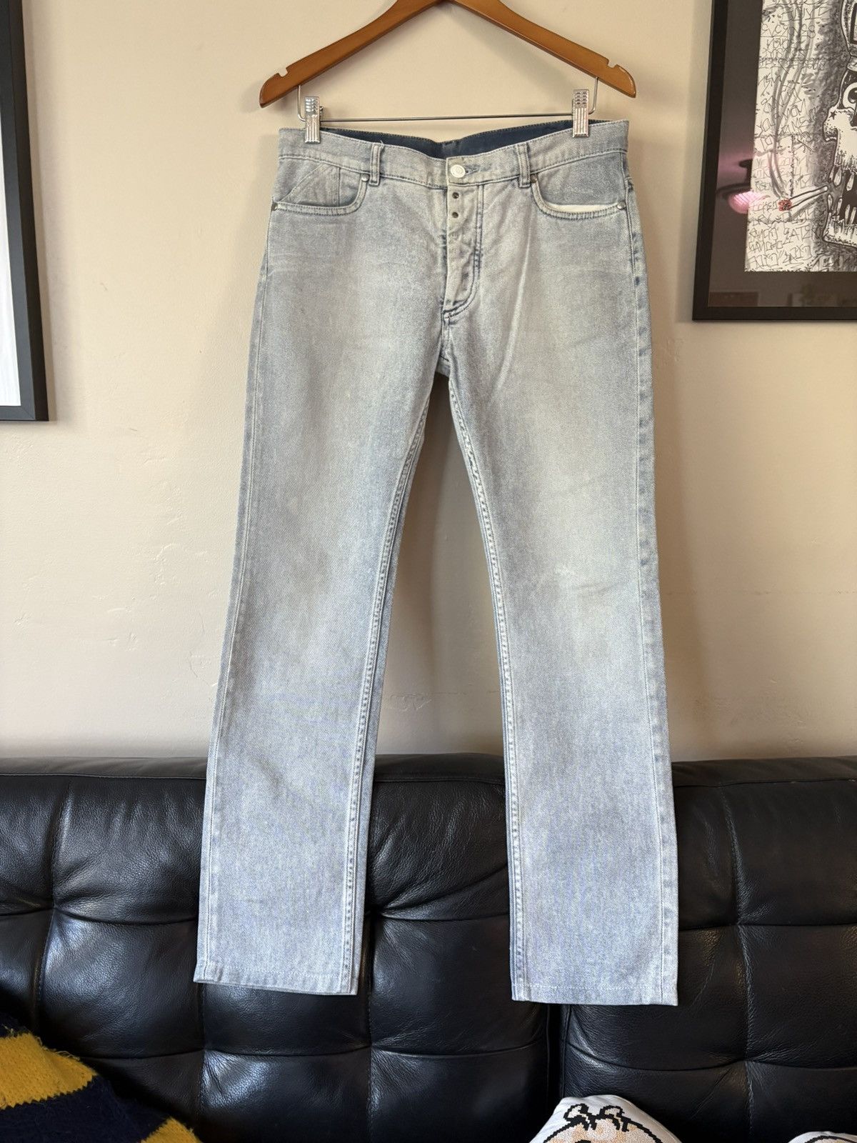 Maison Margiela S30LA0053 SS12 Washed Jeans Size US 32 / EU 48 - 1 Thumbnail