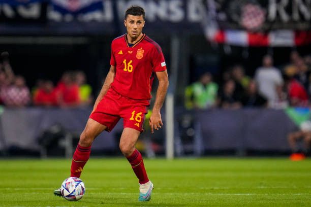Adidas Spain #16 Rodrigo UEFA Nation League 2022/2023 Home Jersey Size US XL / EU 56 / 4 - 3 Thumbnail