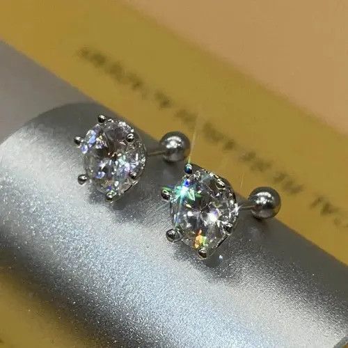 Jewelry Screw Stud Earrings Size ONE SIZE - 5 Thumbnail