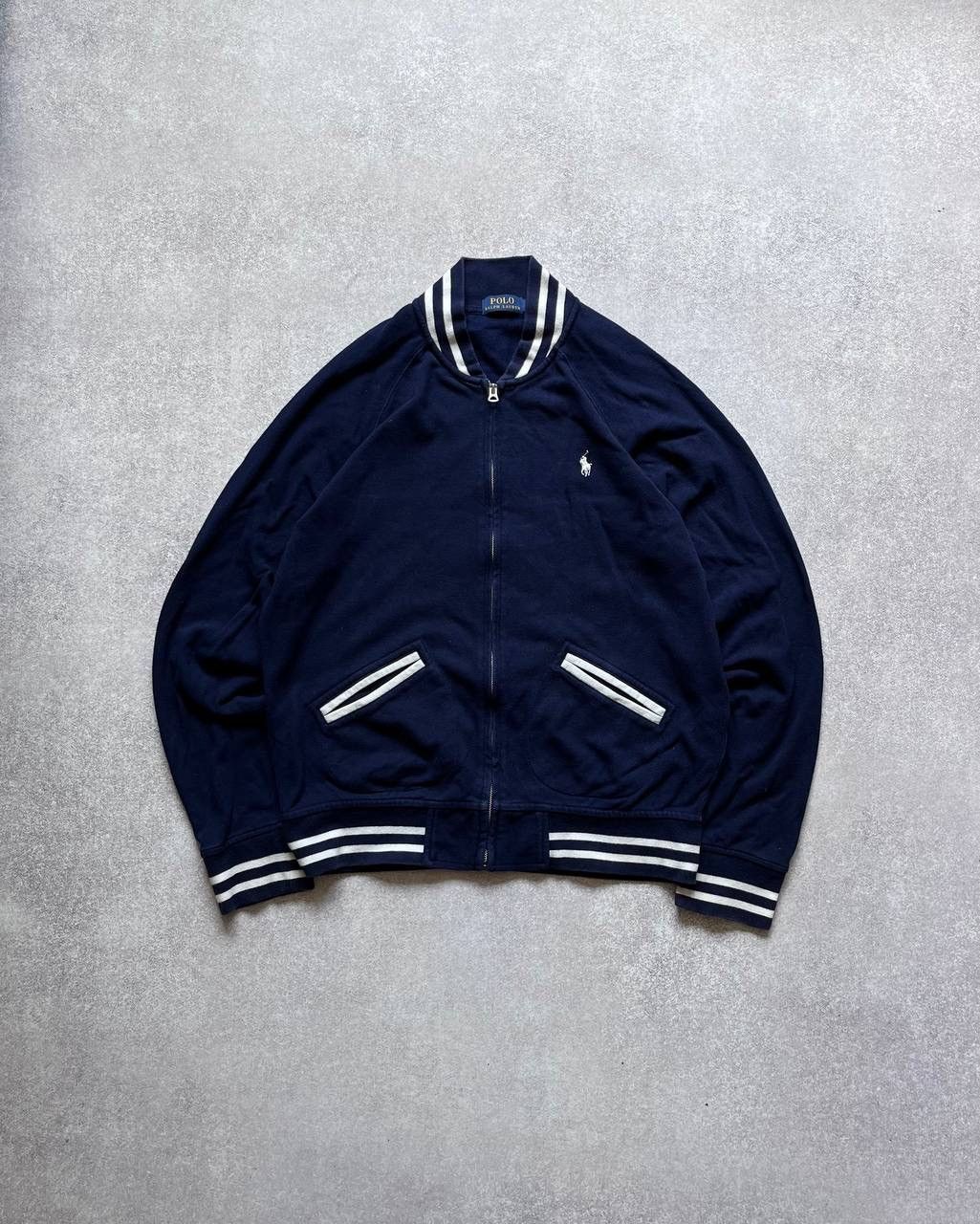 Polo Ralph Lauren Vintage Polo Ralph Lauren Zip Up Cotton Jacket Y2K L Size US L / EU 52-54 / 3 - 1 Thumbnail