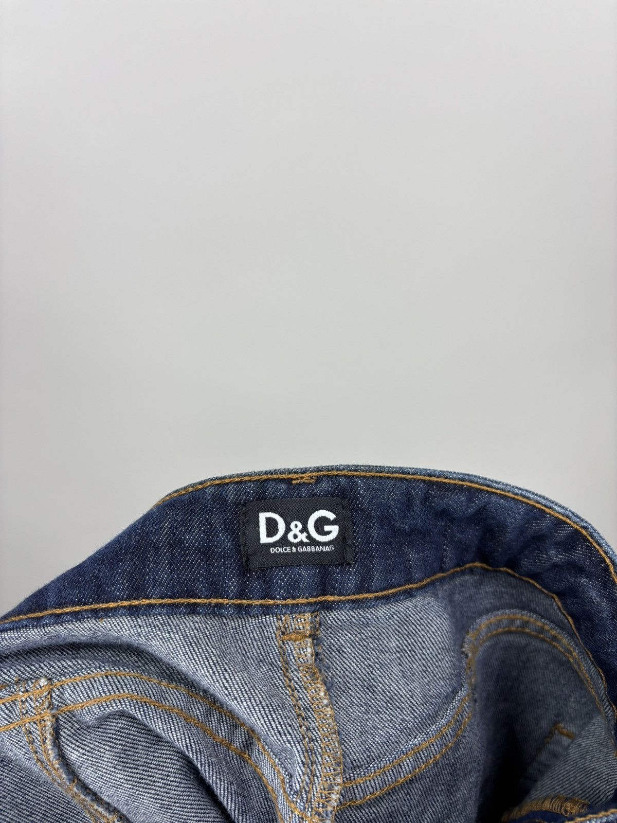 Designer × Dolce & Gabbana Womens denim skirt Dolce Gabbana Size 29 Color Blue Size 25" / US 0 / IT 36 - 8 Thumbnail