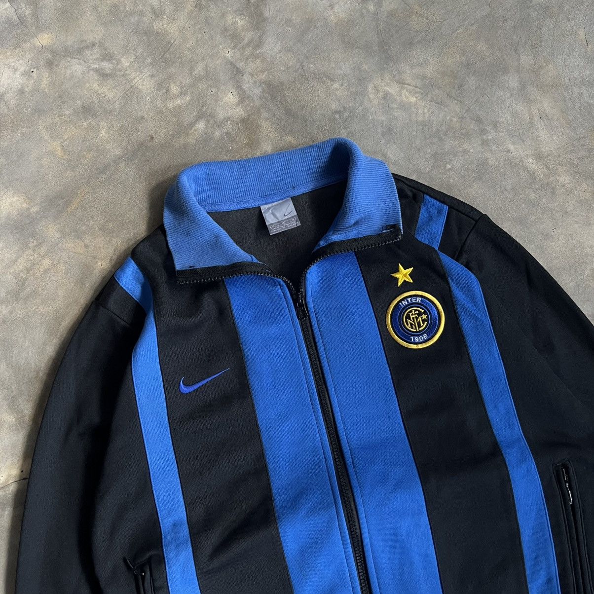 Nike Vintage 90s Nike Intermilan Track Jacket Size US M / EU 48-50 / 2 - 2 Thumbnail
