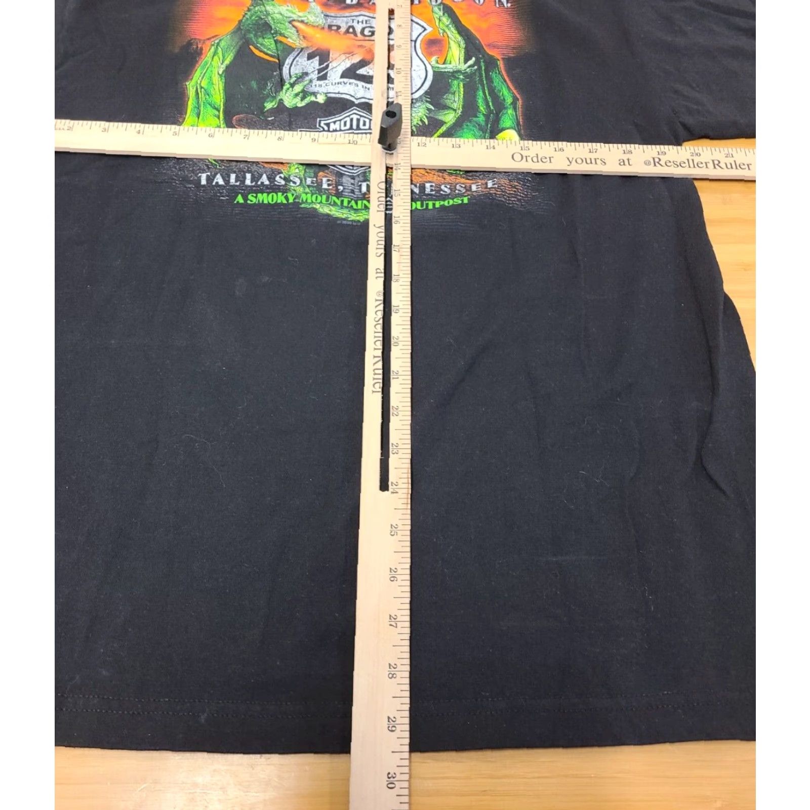 Harley Davidson Harley-Davidson T-Shirt Dragon Graphic 2020 Smoky Mountain Tennessee US 129 Mens Large Black Cotton Crew Neck Short Sleeve Regular Fit Size US L / EU 52-54 / 3 - 8 Thumbnail