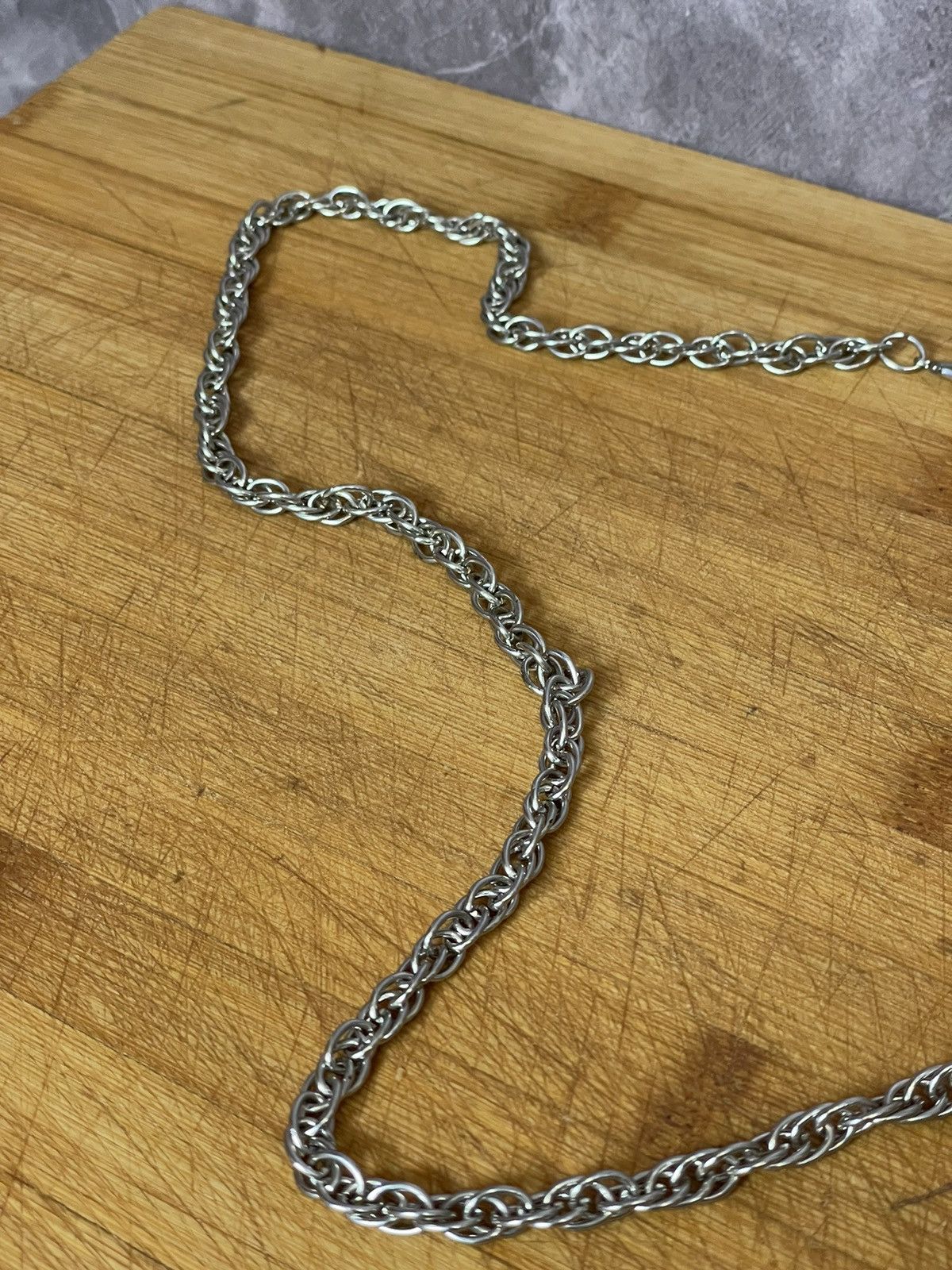 Japanese Brand × Vintage Avant garde Chrome Hearts style Y2K Skull chain necklace Size ONE SIZE - 3 Thumbnail