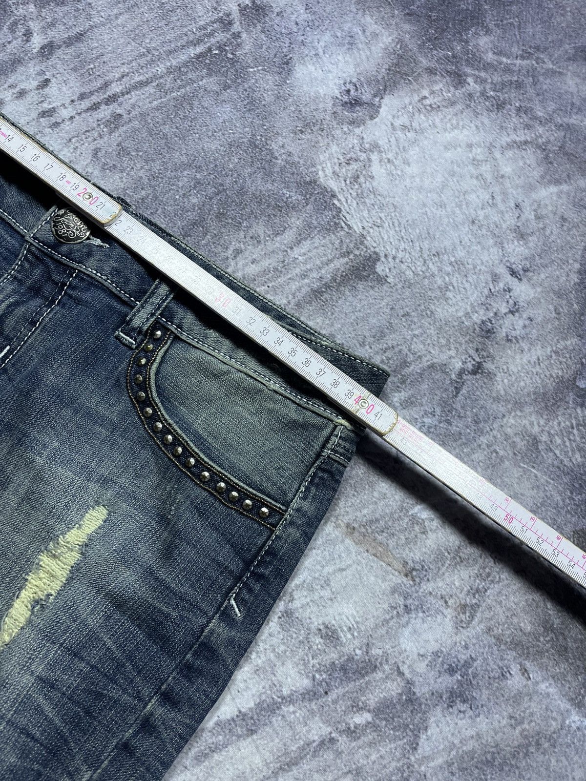 Guess Guess Mini Skirt Jeans Denim Vintage Streetwear Y2K Size 30" / US 8 / IT 44 - 8 Thumbnail